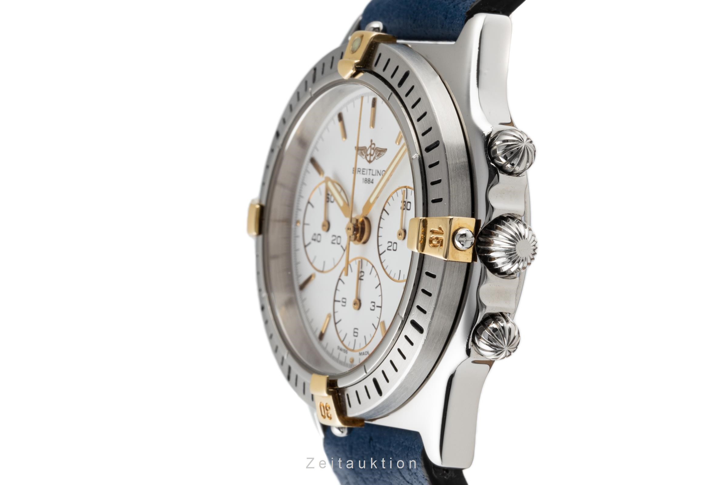 Breitling Callisto cronografo acciaio / oro carica manuale Kal. B11 Ref. B1104511A108  | Zeitauktion