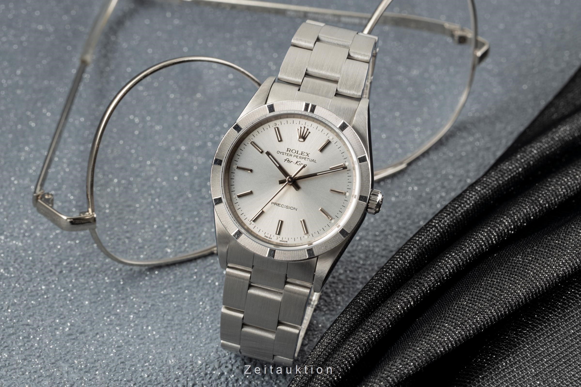 Rolex Air King Stahl Automatik Kal. 3130 Ref. 14010M  | Zeitauktion