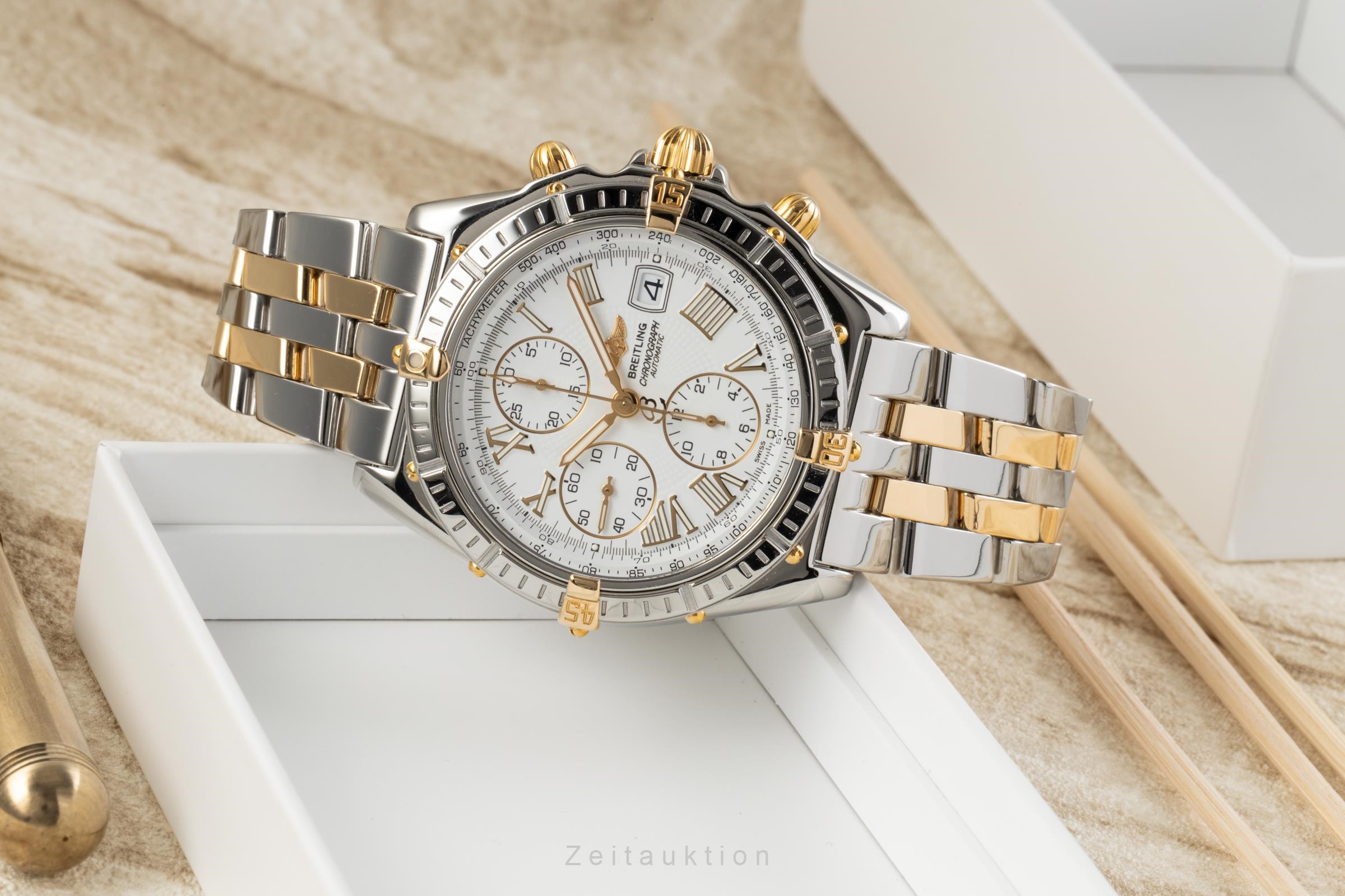 Breitling Crosswind chronograph steel automatic Kal. B13 Ref. B13055  | Zeitauktion