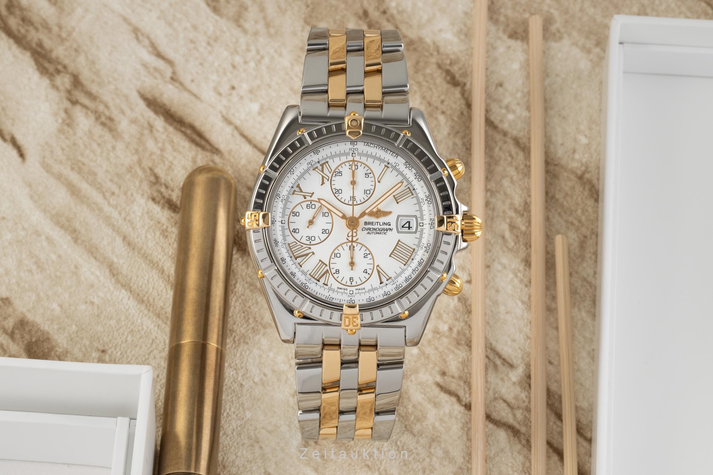 Breitling Crosswind chronograph steel automatic Kal. B13 Ref. B13055  | Zeitauktion