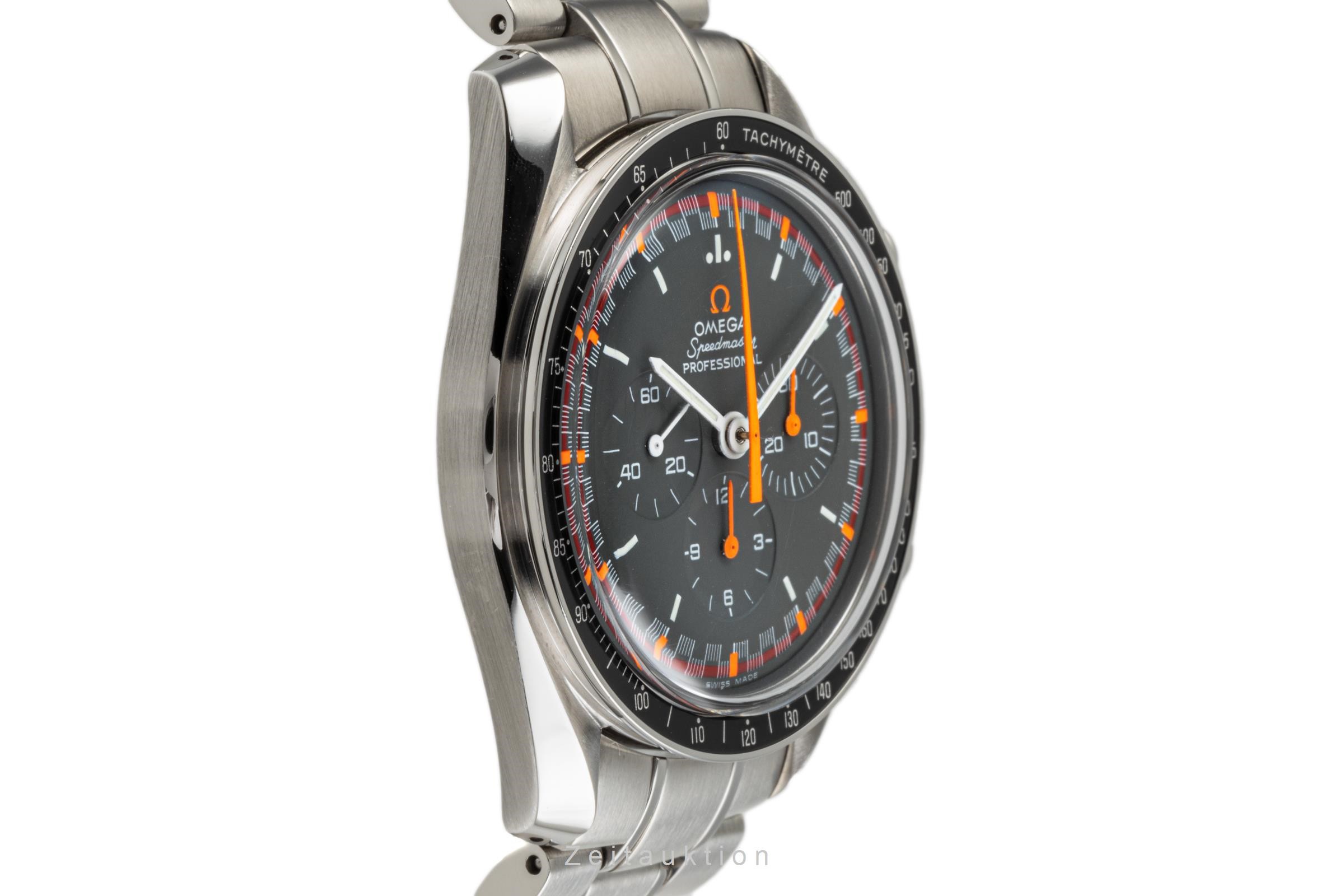 Omega Speedmaster chronograph steel manual winding Kal. 1861 Ref. 3570.40.00  | Zeitauktion
