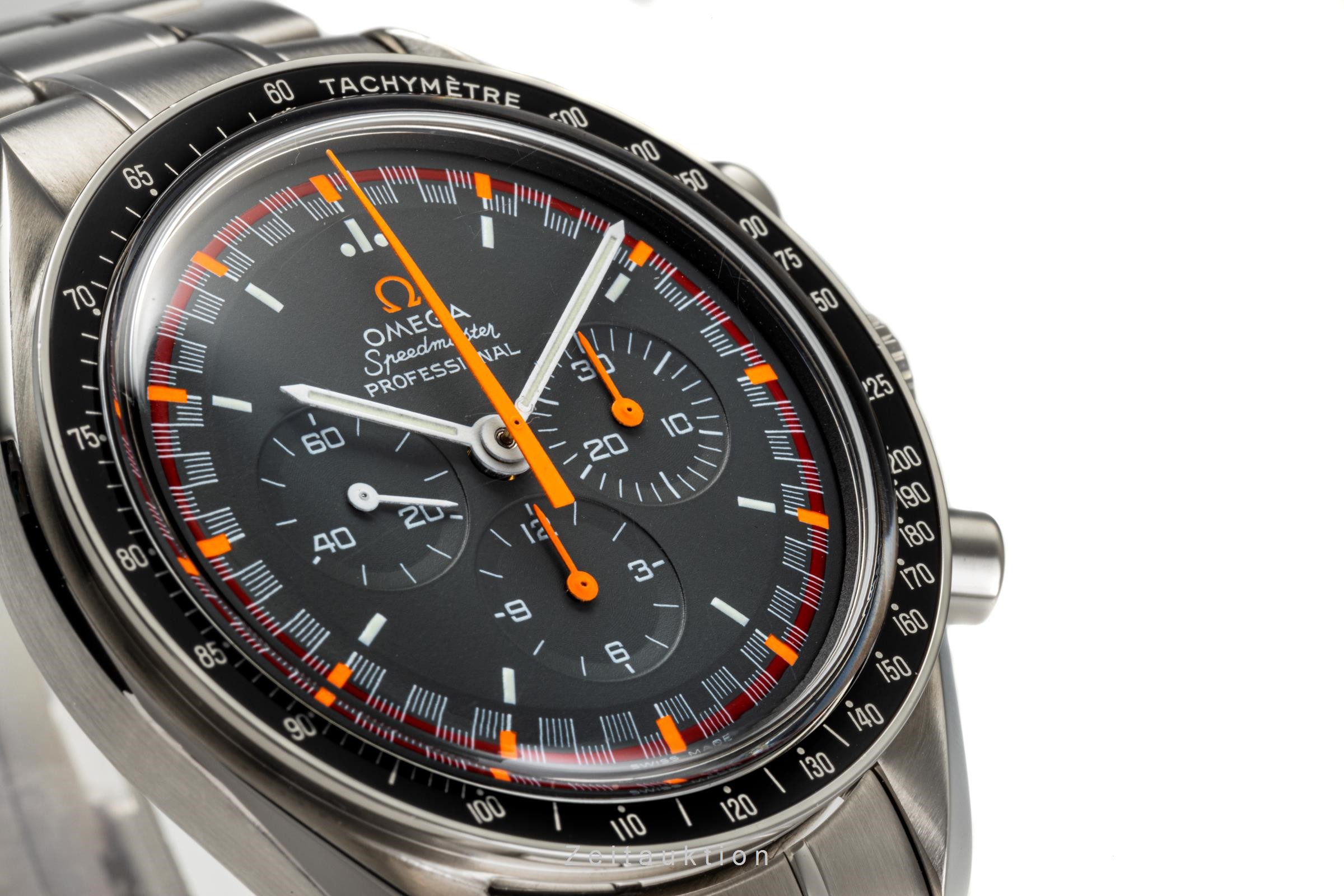 Omega Speedmaster chronograph steel manual winding Kal. 1861 Ref. 3570.40.00  | Zeitauktion
