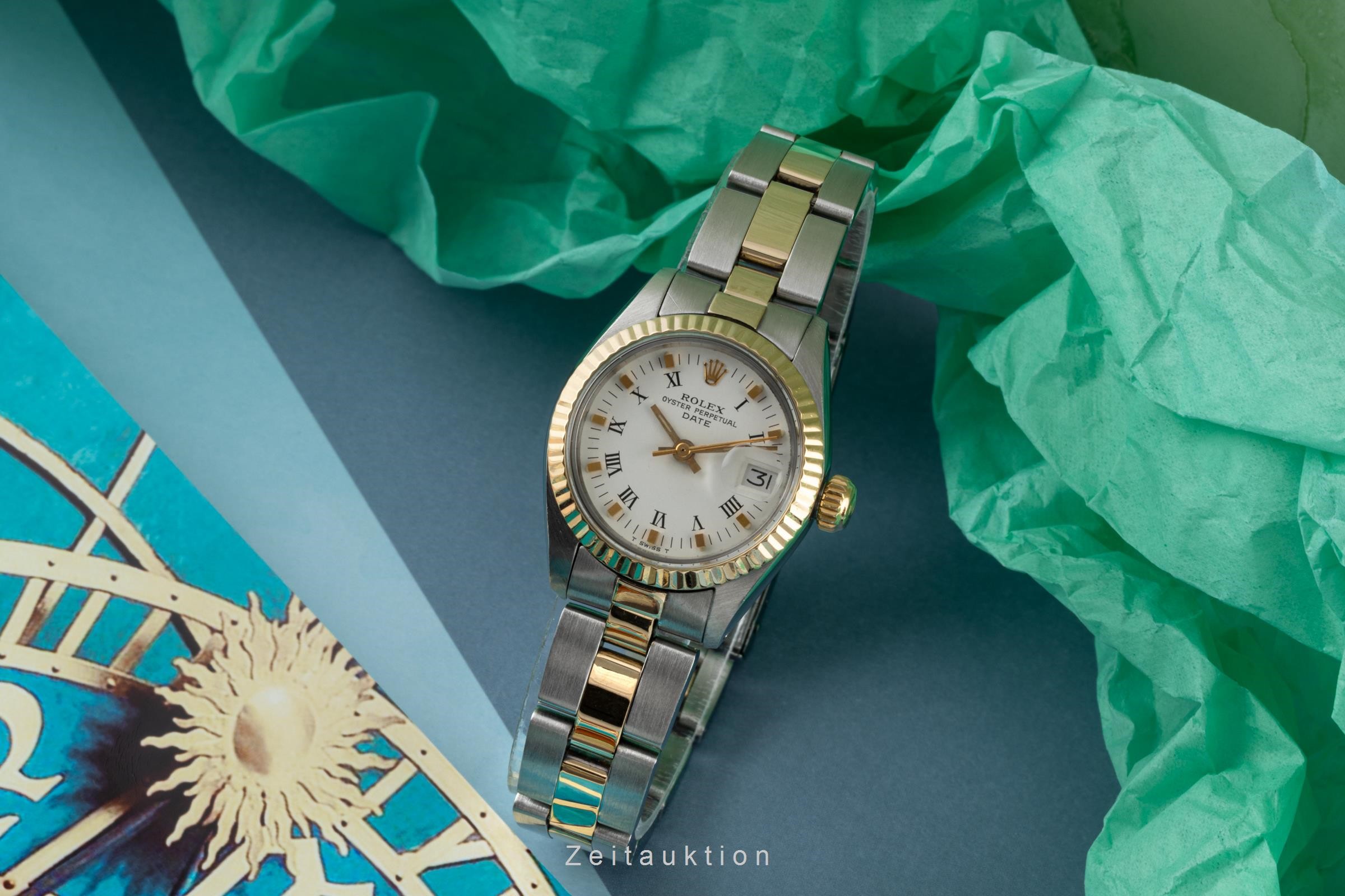 Rolex Lady Date acciaio / oro automatismo Kal. 2030 Ref. 6917  | Zeitauktion