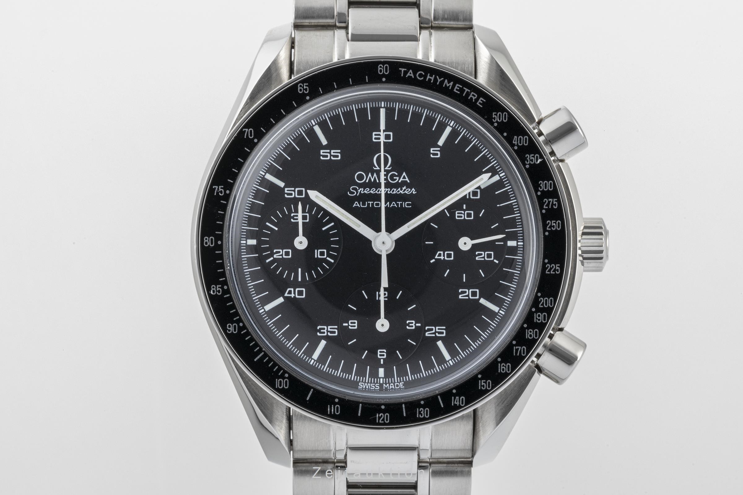 Omega Speedmaster chronograph steel automatic Kal. 3220 Ref. 3510.50.00 ...