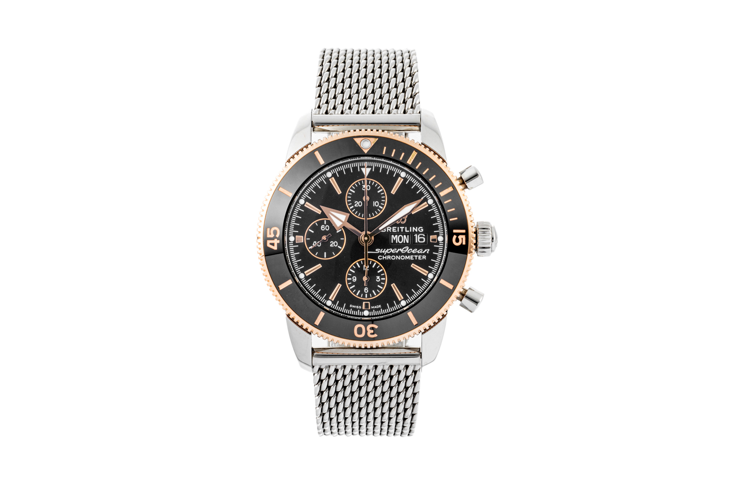 Breitling Superocean Chronograph Stahl / Gold Automatik Kal. B13 Ref. U13313121B1A1  | Zeitauktion
