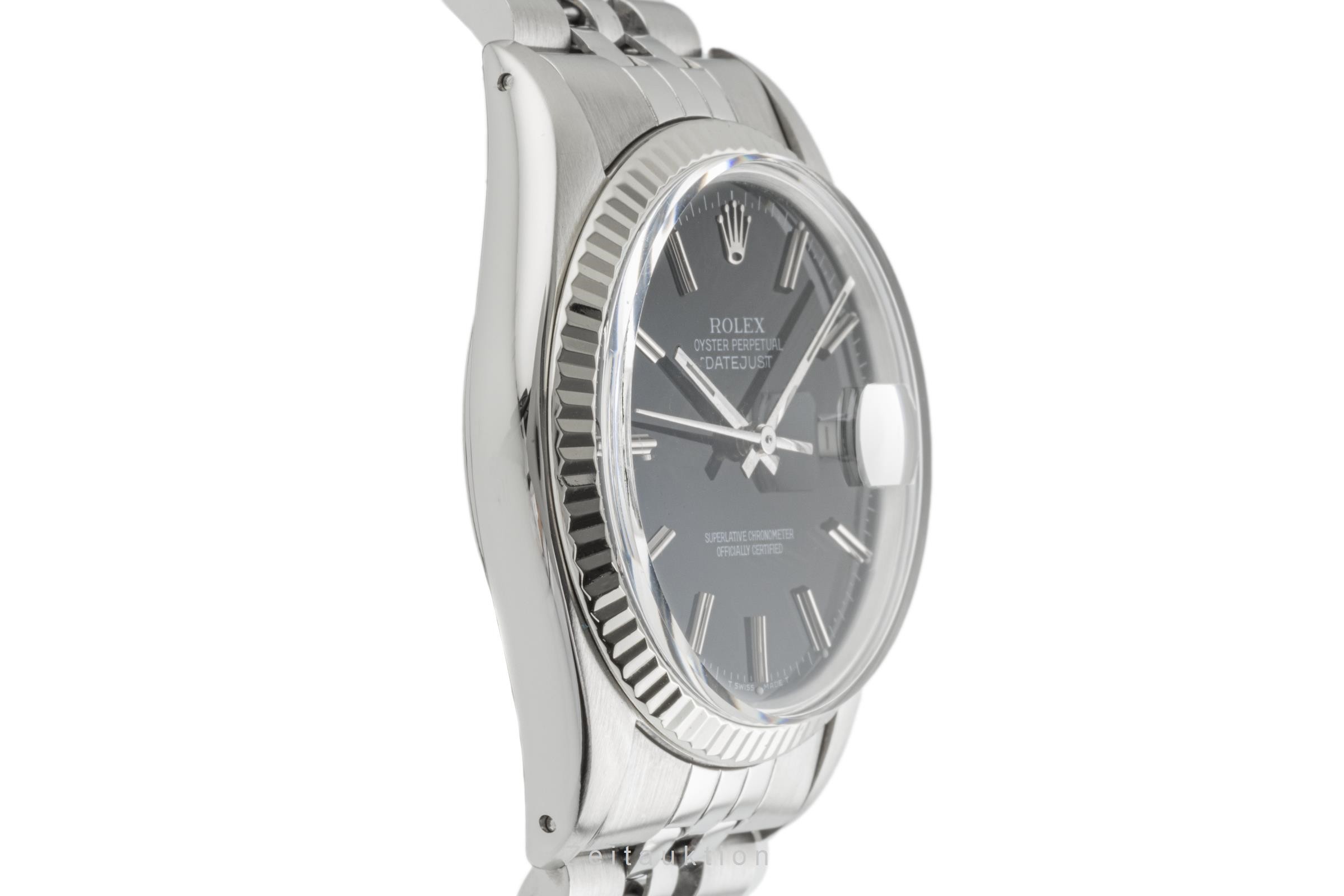 Rolex Datejust Stahl / Weissgold Automatik Kal. 3035 Ref. 16014  | Zeitauktion