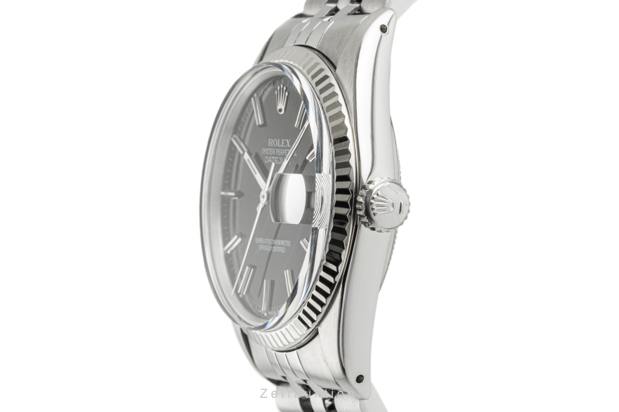 Rolex Datejust Stahl / Weissgold Automatik Kal. 3035 Ref. 16014  | Zeitauktion