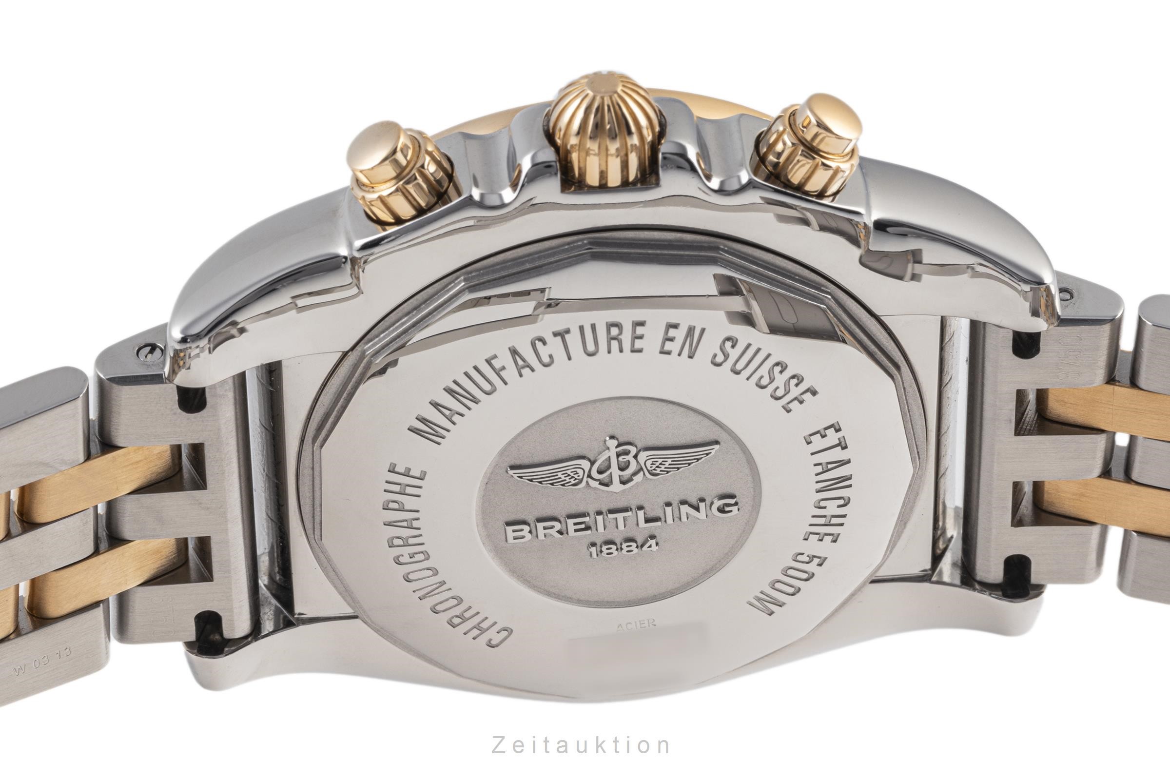 Breitling Chronomat chronograph steel / gold automatic Kal. B01 Ref. CB0110  | Zeitauktion