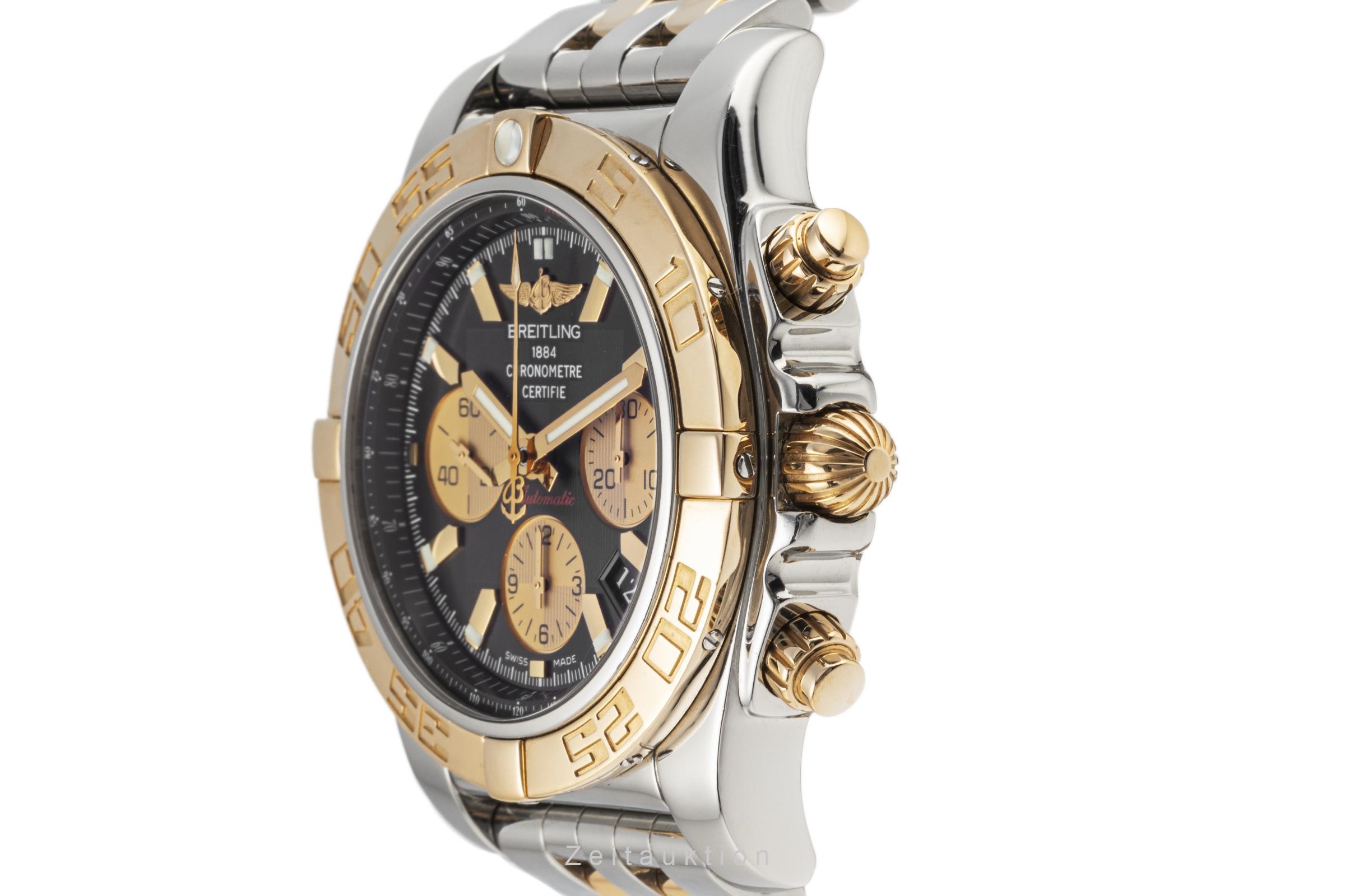 Breitling Chronomat chronograph steel / gold automatic Kal. B01 Ref. CB0110  | Zeitauktion