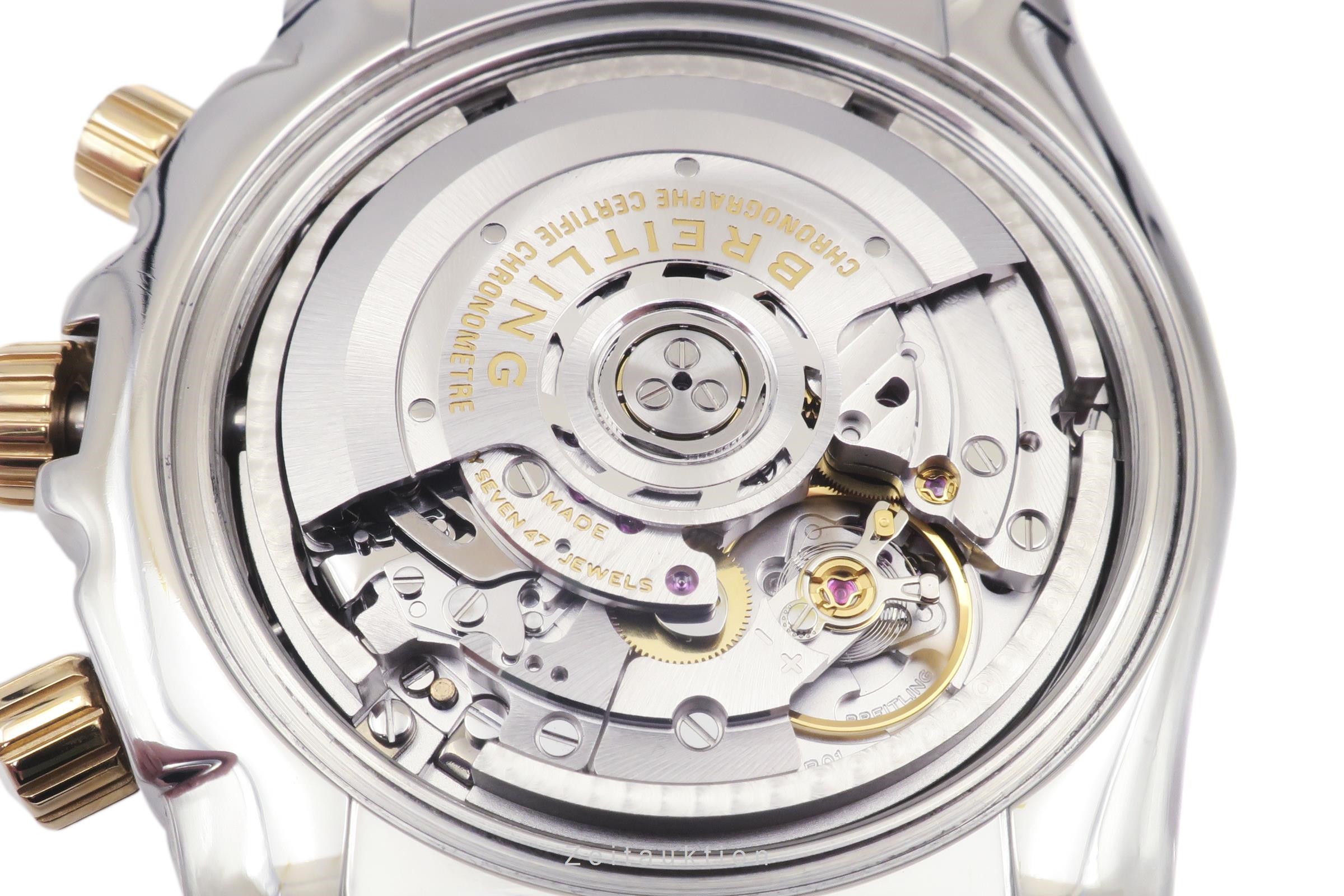 Breitling Chronomat chronograph steel / gold automatic Kal. B01 Ref. CB0110  | Zeitauktion