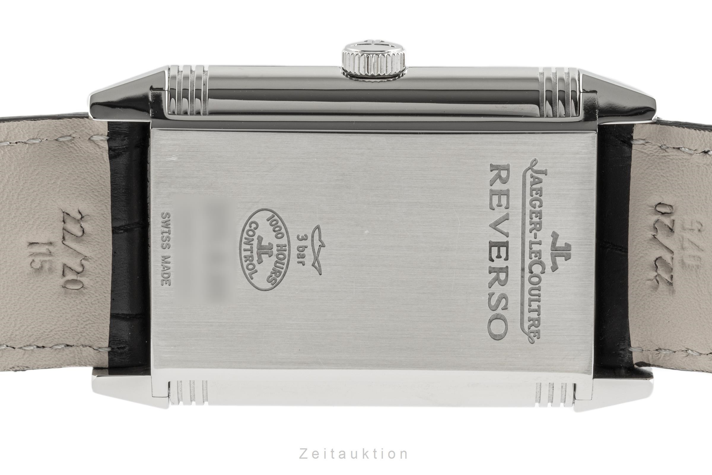 Jaeger-LeCoultre Reverso acciaio carica manuale Ref. Q3748421  273.8.85  | Zeitauktion
