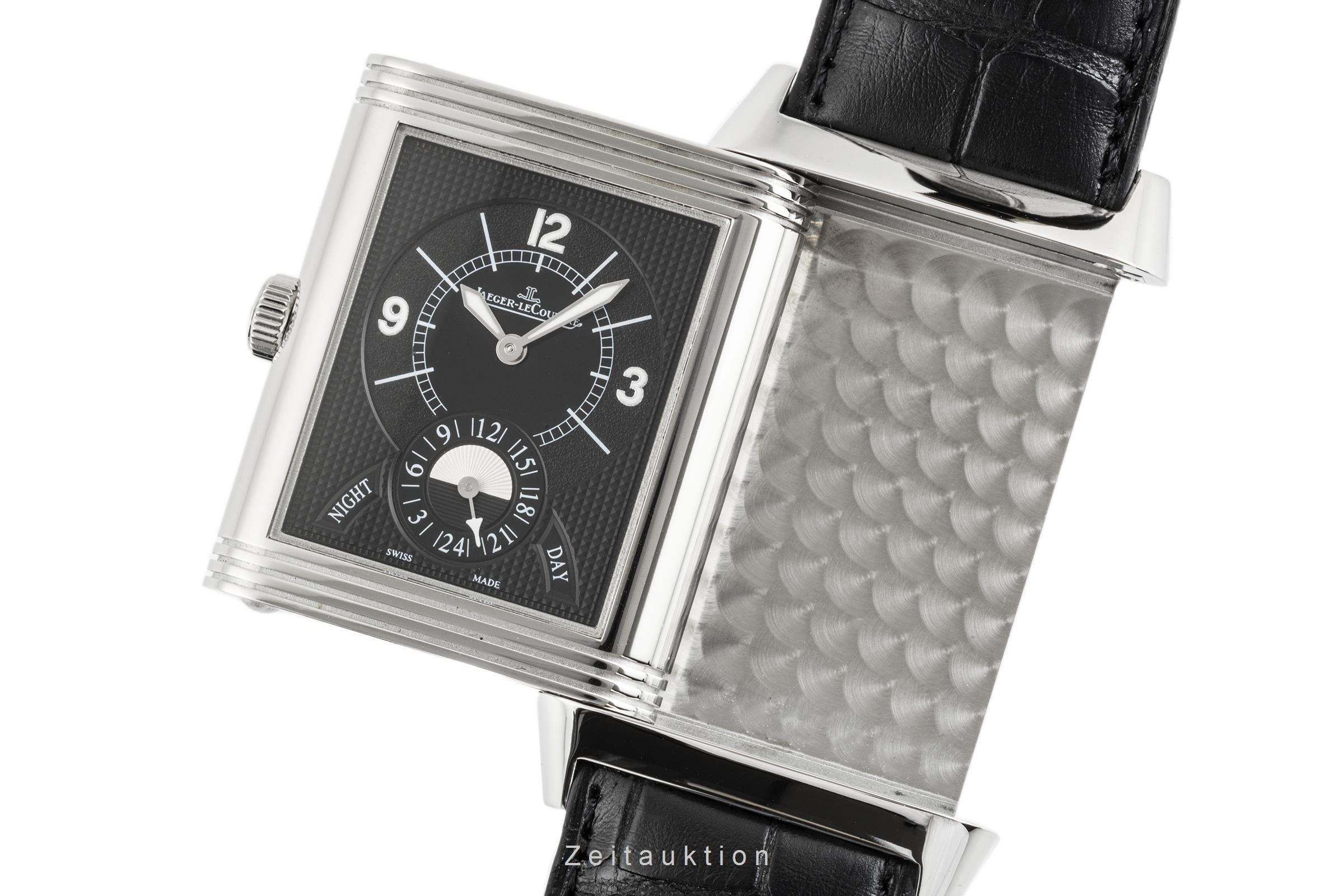 Jaeger-LeCoultre Reverso acciaio carica manuale Ref. Q3748421  273.8.85  | Zeitauktion