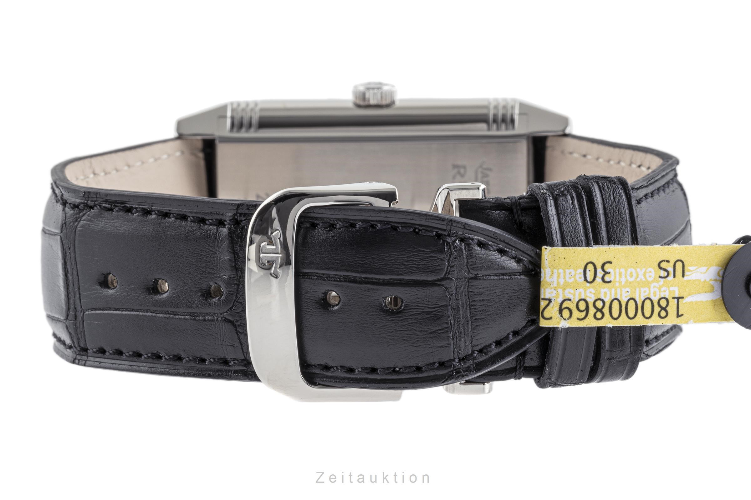 Jaeger-LeCoultre Reverso acciaio carica manuale Ref. Q3748421  273.8.85  | Zeitauktion