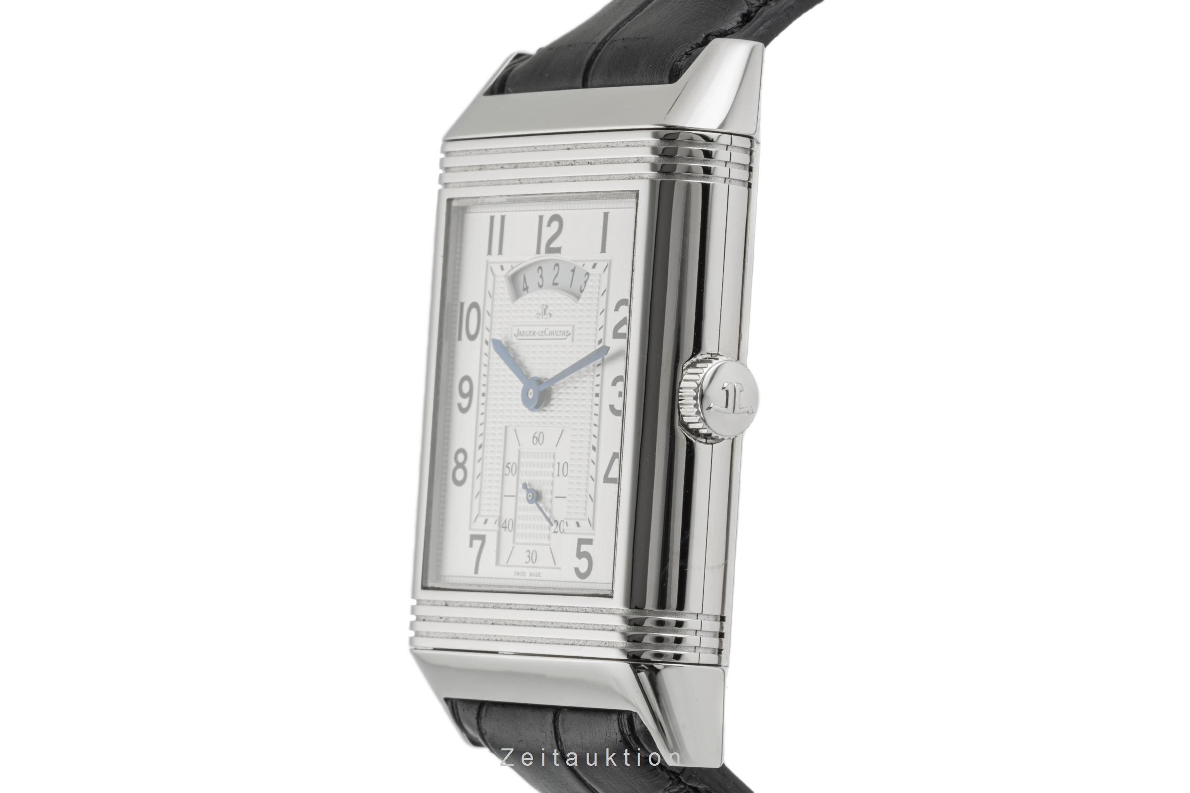 Jaeger-LeCoultre Reverso acciaio carica manuale Ref. Q3748421  273.8.85  | Zeitauktion