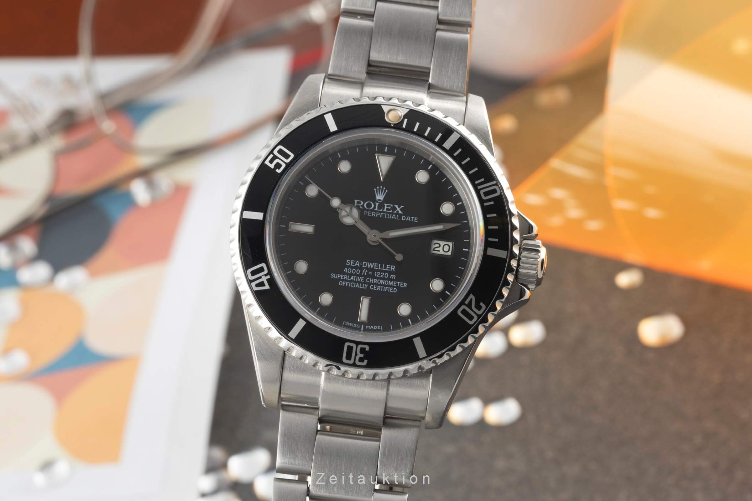 Rolex Sea-Dweller Stahl Automatik Kal. 3035 Ref. 16660  | Zeitauktion