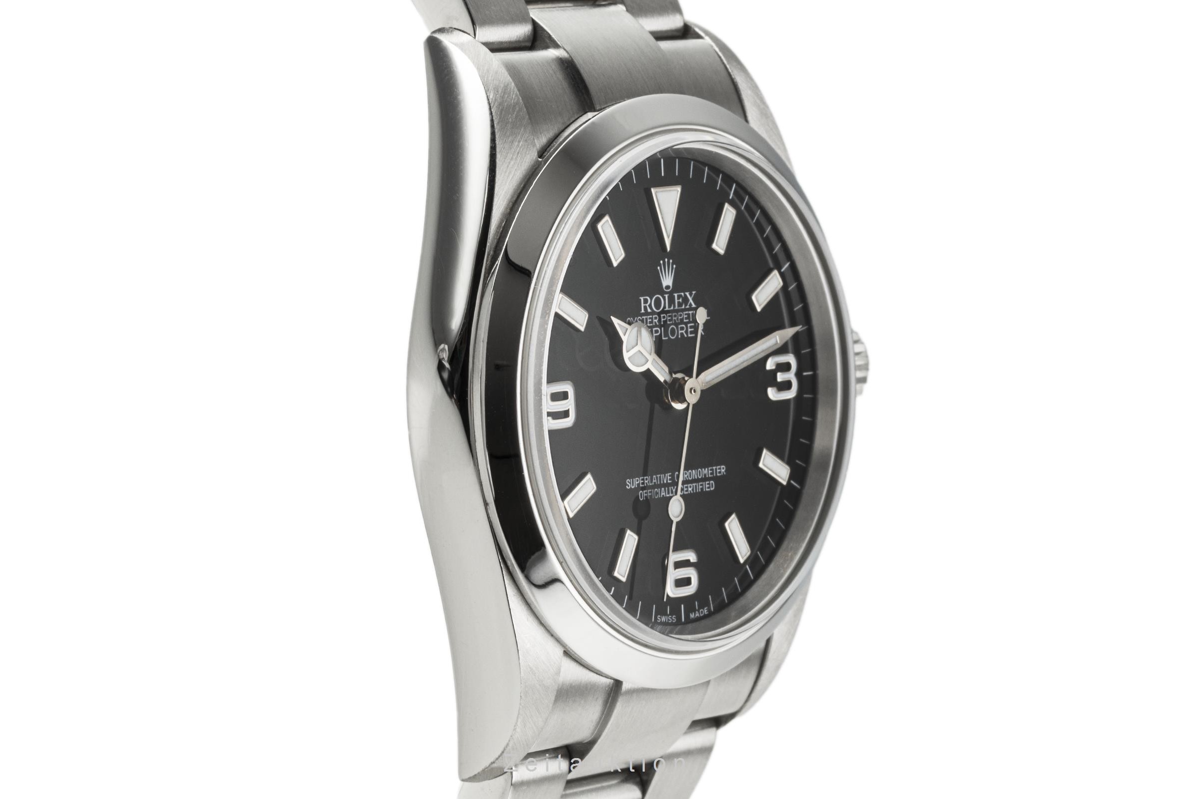 Rolex Explorer acciaio automatismo Kal. 3130 Ref. 114270  | Zeitauktion