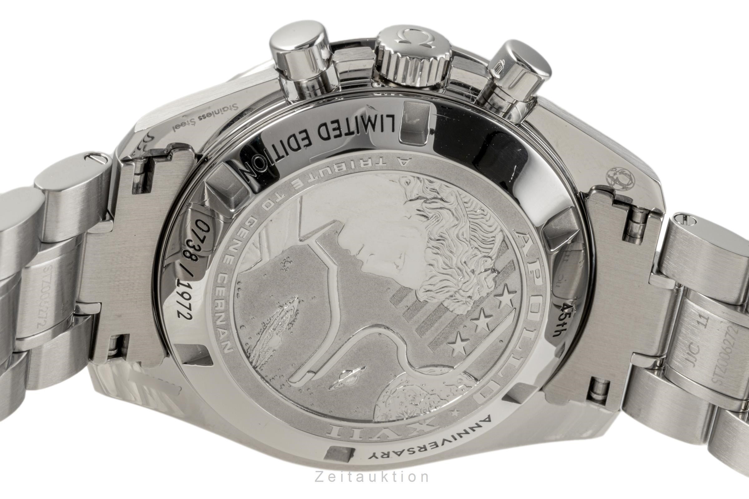Omega Speedmaster cronografo acciaio carica manuale Kal. 1861 Ref. 311.30.42.30.03.001, STZ006240 LIMITED EDITION | Zeitauktion