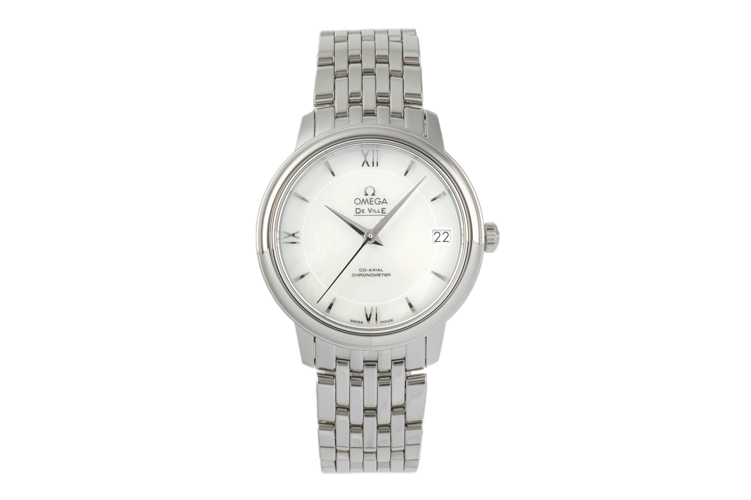 Omega De Ville steel automatic Kal. 2500 Ref. 424.10.33.20.05.001  | Zeitauktion