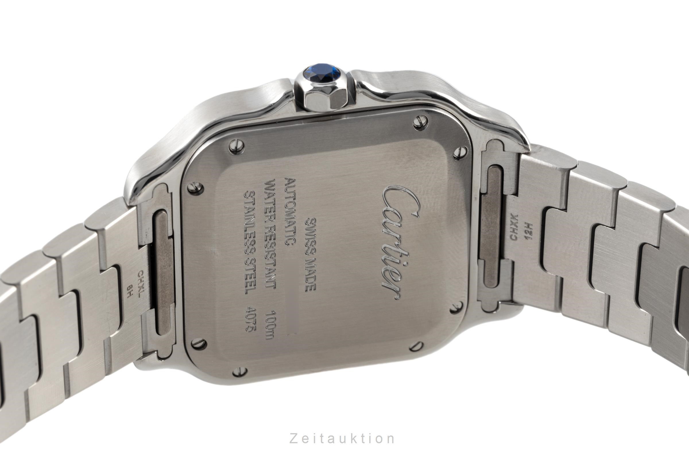 Cartier Santos acero / oro automático Kal. 1847-2MC Ref. W2SA0007  | Zeitauktion