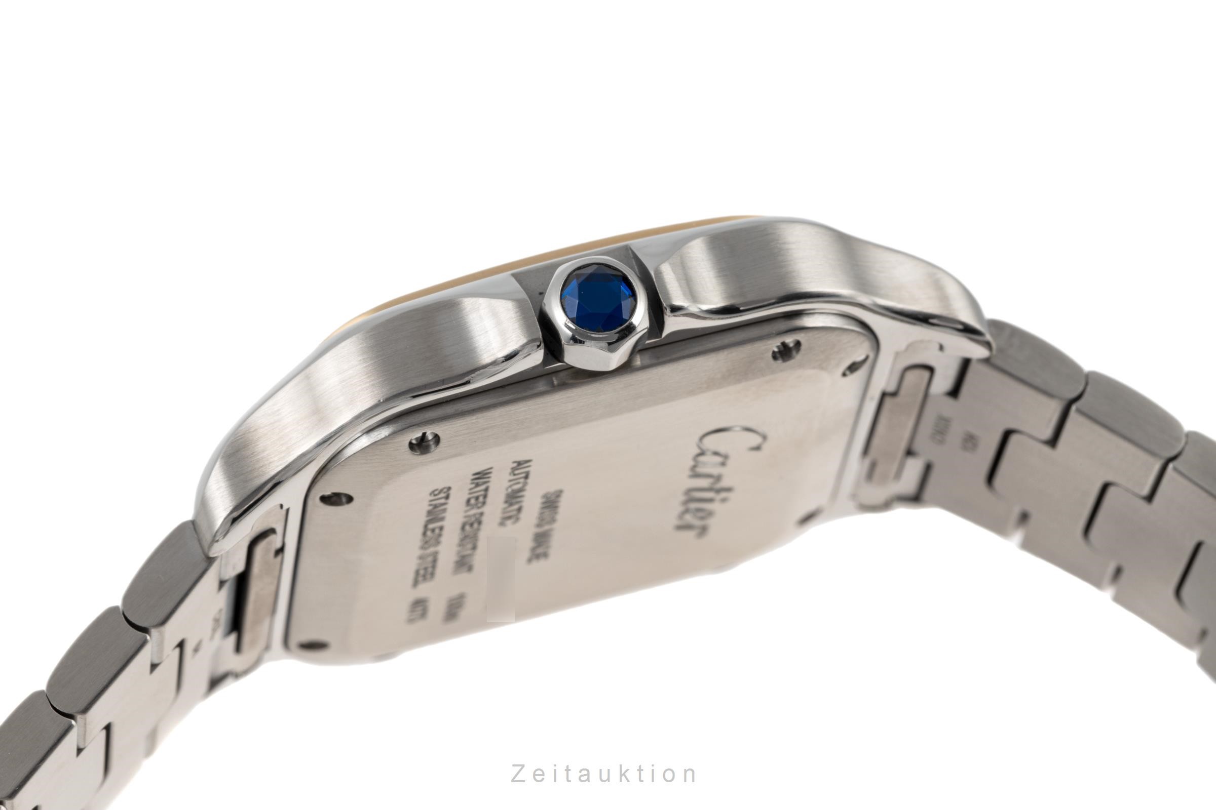 Cartier Santos acero / oro automático Kal. 1847-2MC Ref. W2SA0007  | Zeitauktion