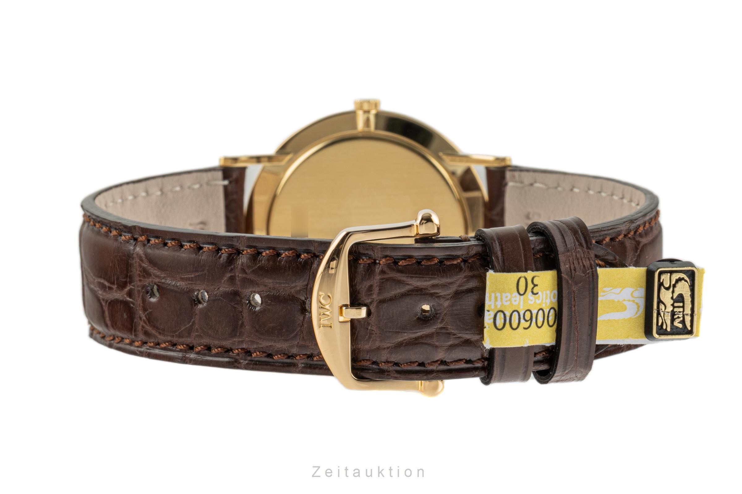 IWC Portofino 18k Gold Handaufzug Kal. 849 Ref. IW201001  | Zeitauktion