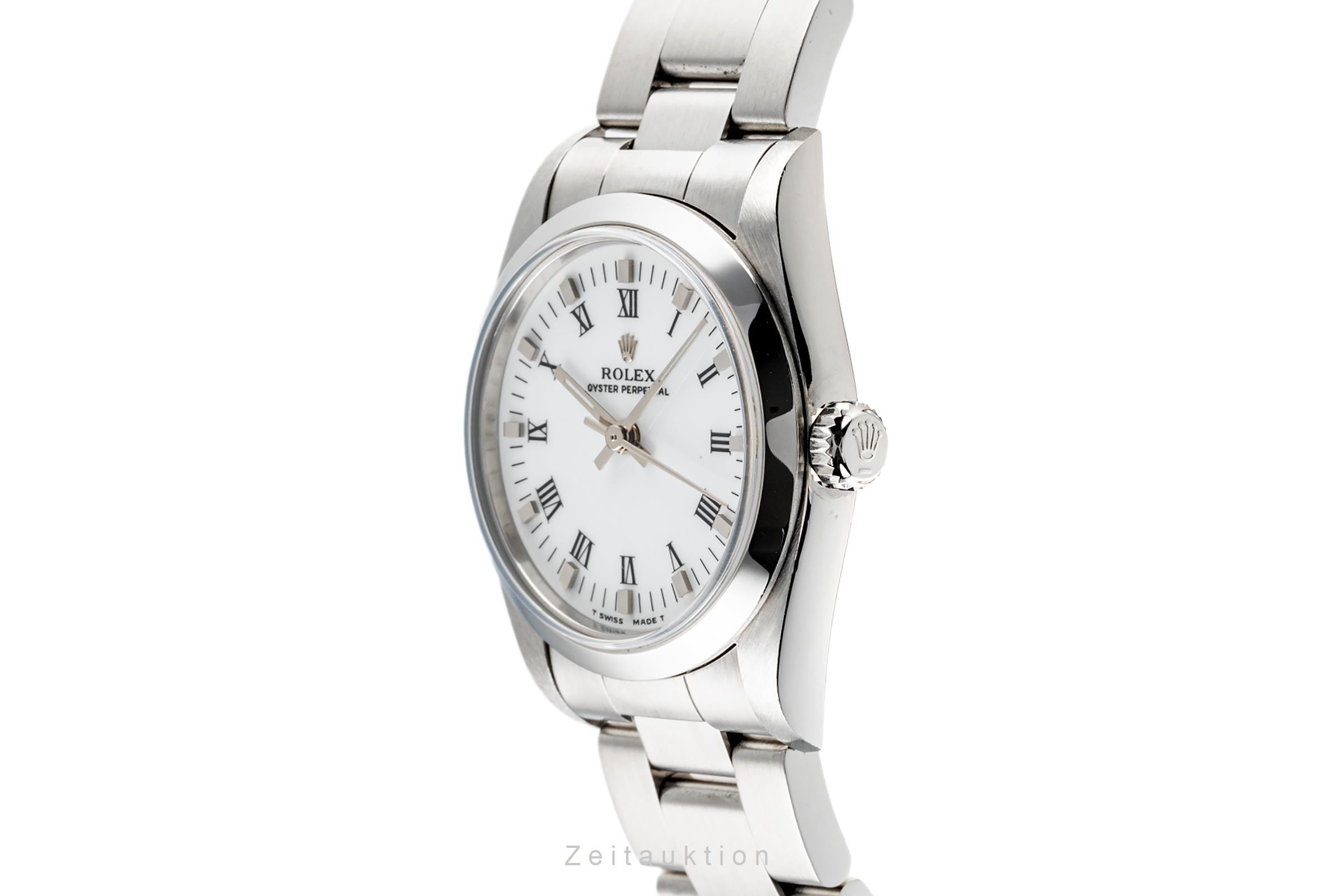 Rolex Oyster Perpetual acciaio automatismo Kal. 2230 Ref. 77080  | Zeitauktion