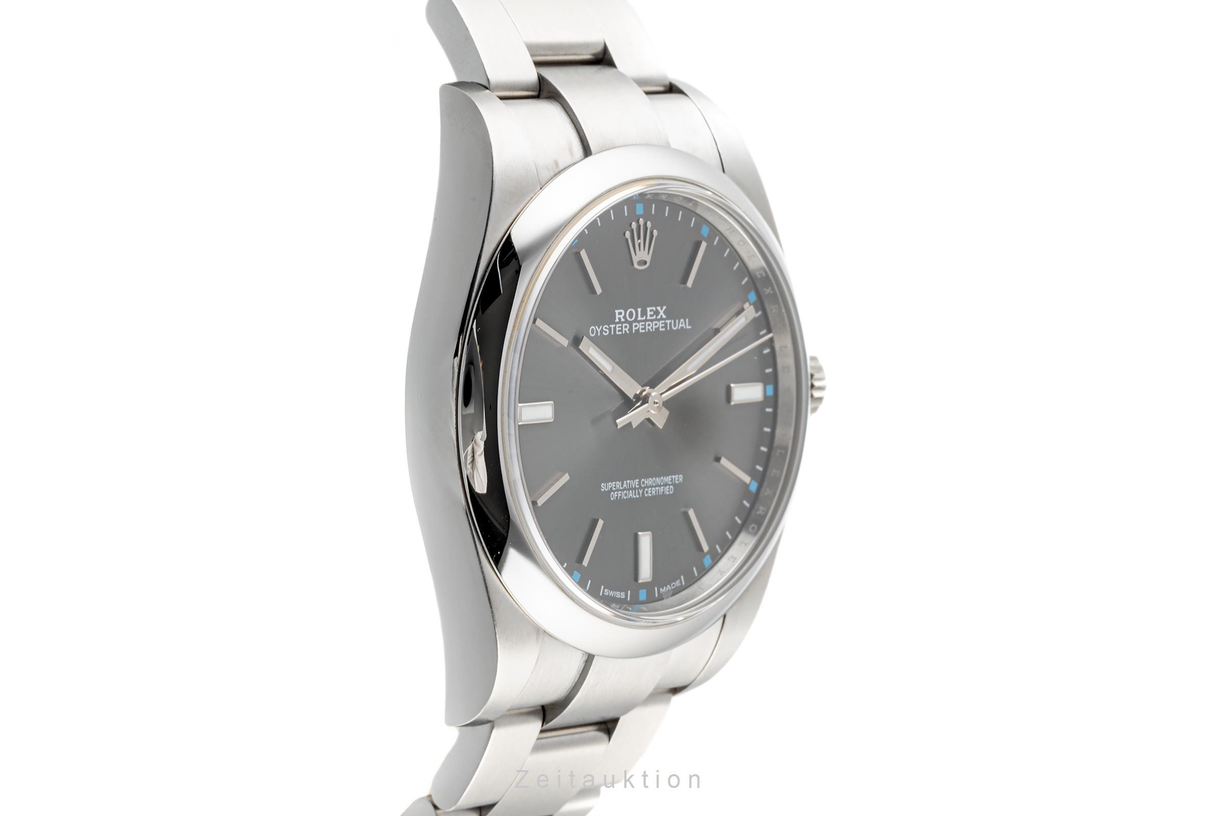 Rolex Oyster Perpetual steel automatic Kal. 3132 Ref. 114300  | Zeitauktion