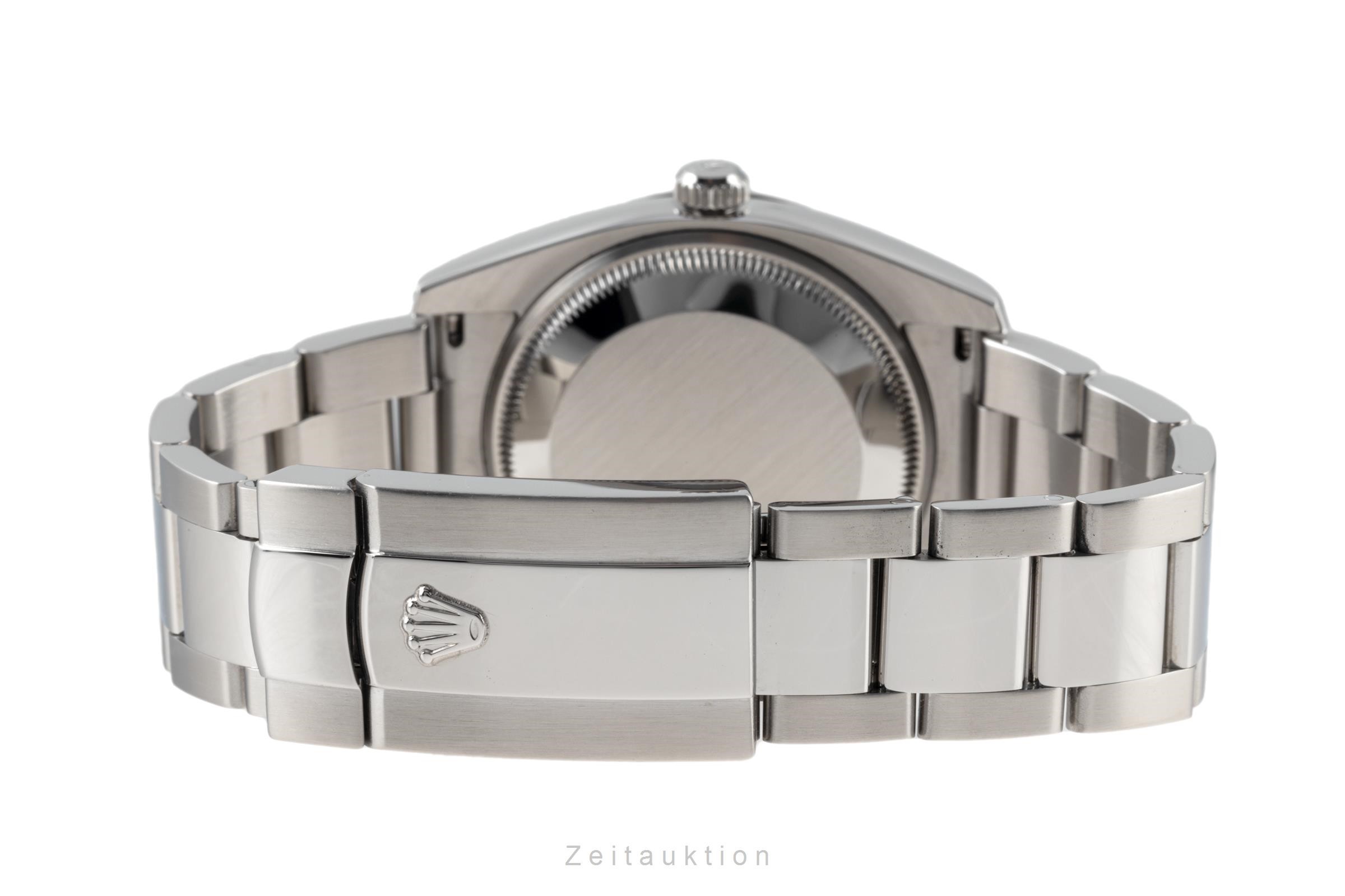 Rolex Date steel / white gold automatic Kal. 3135 Ref. 115234  | Zeitauktion