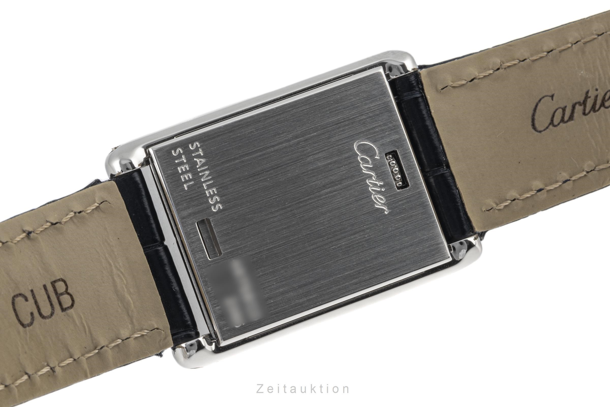 Cartier Basculante acciaio quarzo Kal. 059 Ref. W1011158       2386  | Zeitauktion