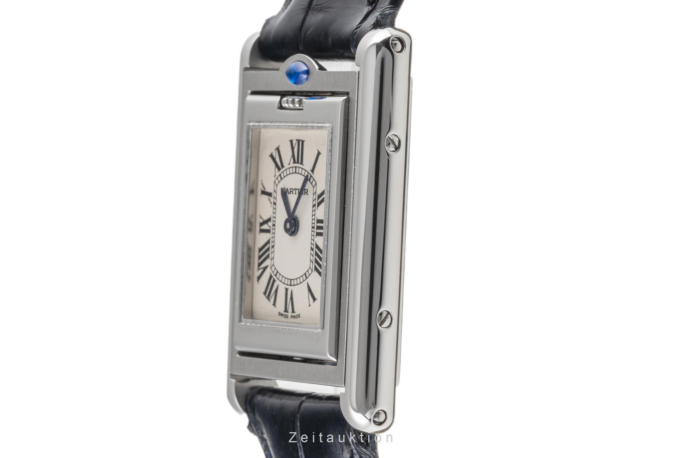 Cartier Basculante acciaio quarzo Kal. 059 Ref. W1011158       2386  | Zeitauktion