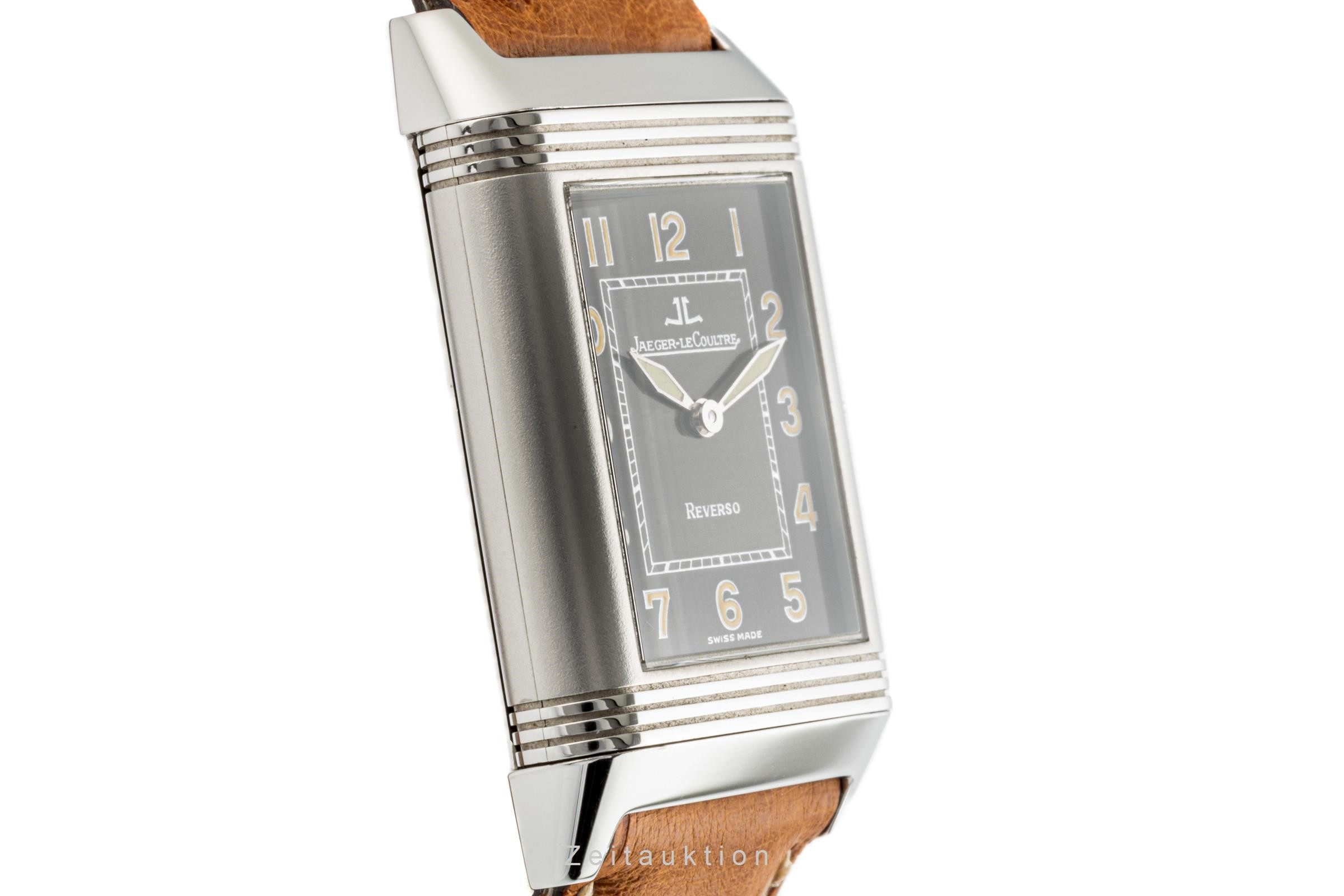 Jaeger-LeCoultre Reverso steel manual winding Kal. 822 Ref. 271.840.614, 271.8.61  | Zeitauktion