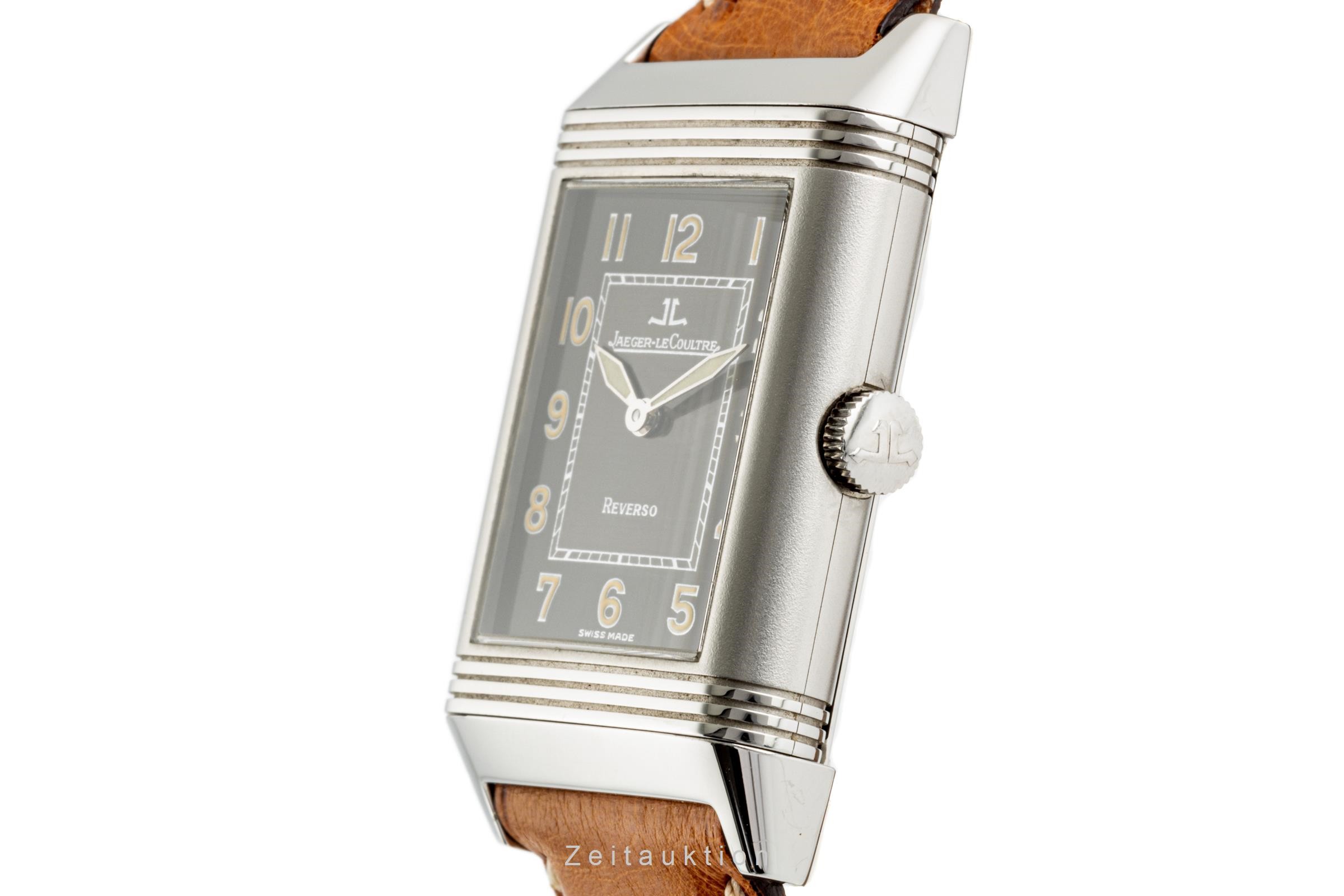 Jaeger-LeCoultre Reverso steel manual winding Kal. 822 Ref. 271.840.614, 271.8.61  | Zeitauktion