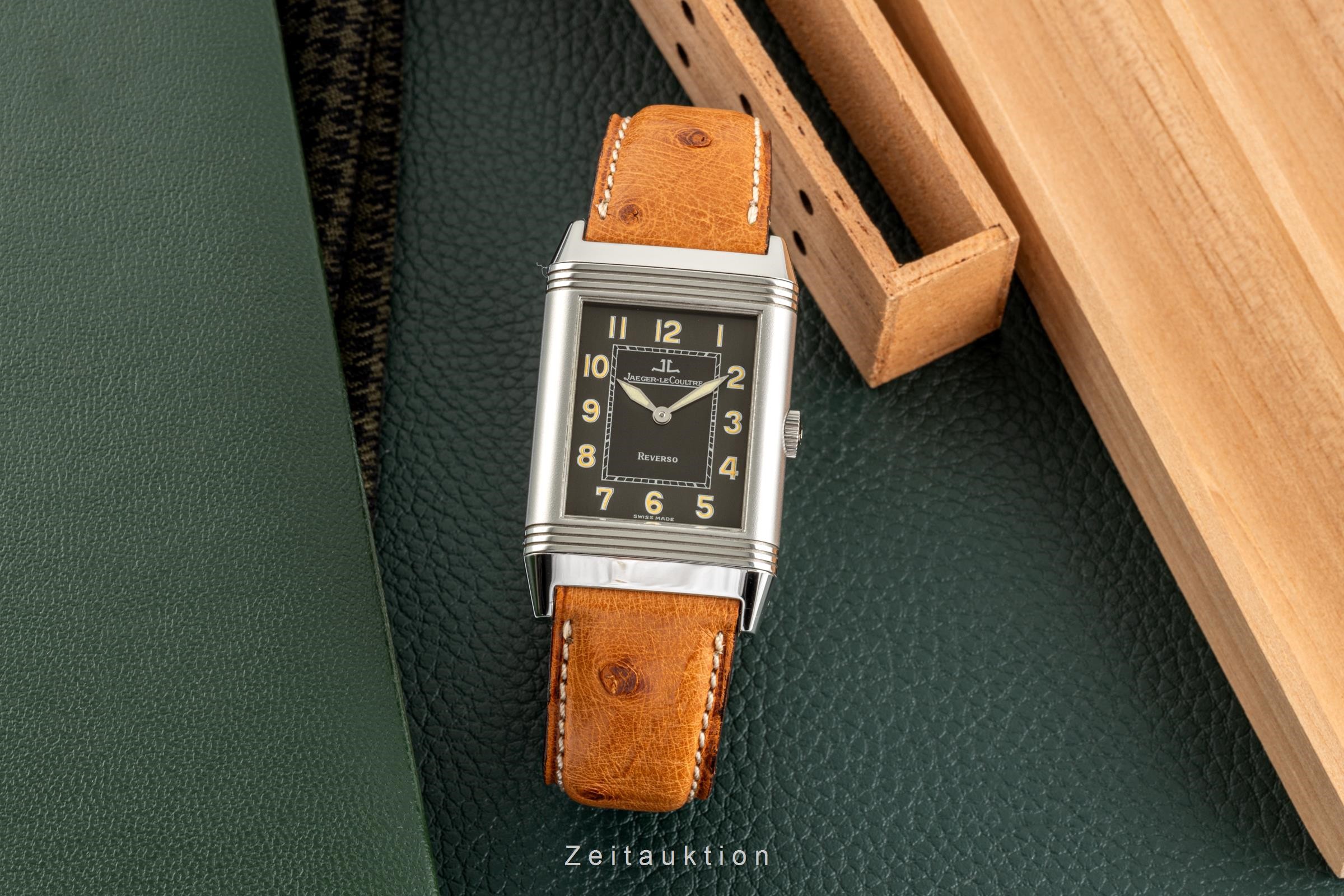 Jaeger-LeCoultre Reverso steel manual winding Kal. 822 Ref. 271.840.614, 271.8.61  | Zeitauktion