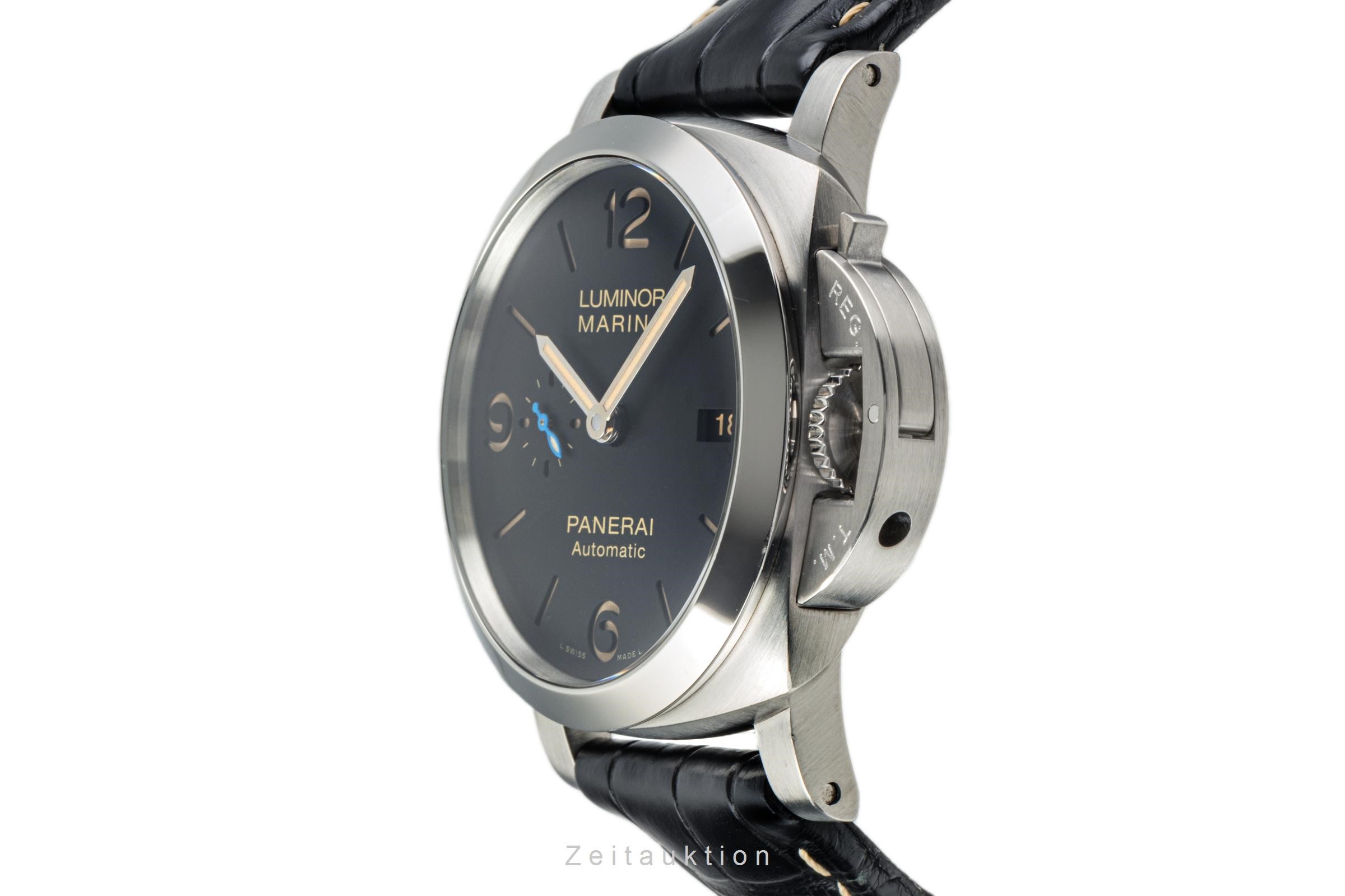Panerai Luminor Marina steel automatic Kal. P.9010 Ref. PAM01312  | Zeitauktion