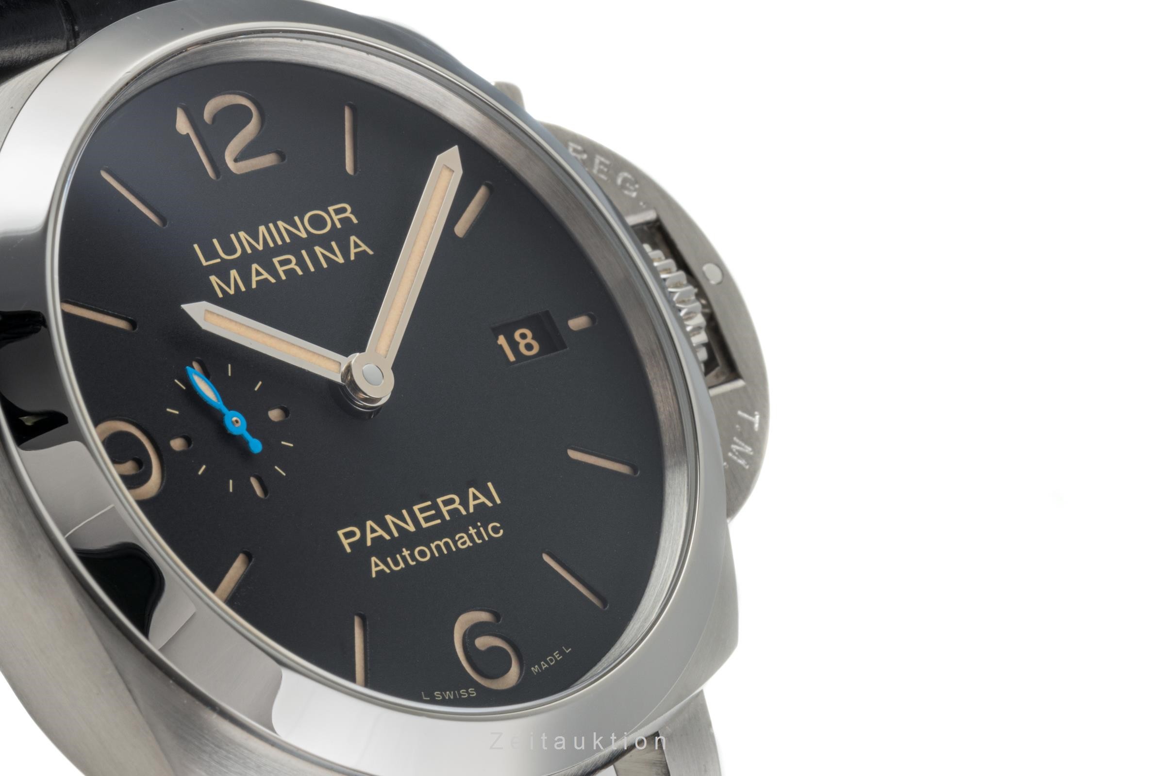 Panerai Luminor Marina steel automatic Kal. P.9010 Ref. PAM01312  | Zeitauktion