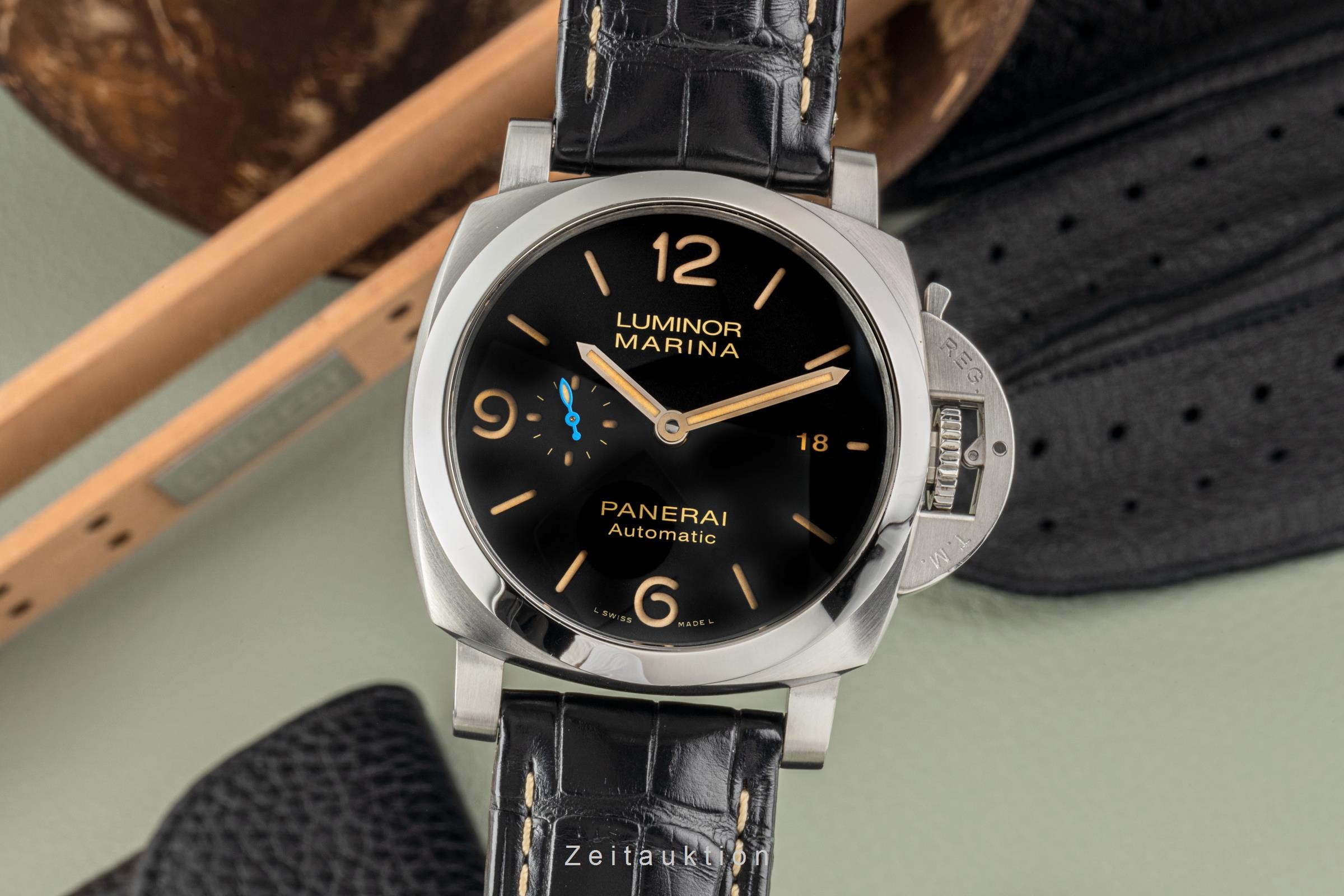 Panerai Luminor Marina steel automatic Kal. P.9010 Ref. PAM01312  | Zeitauktion
