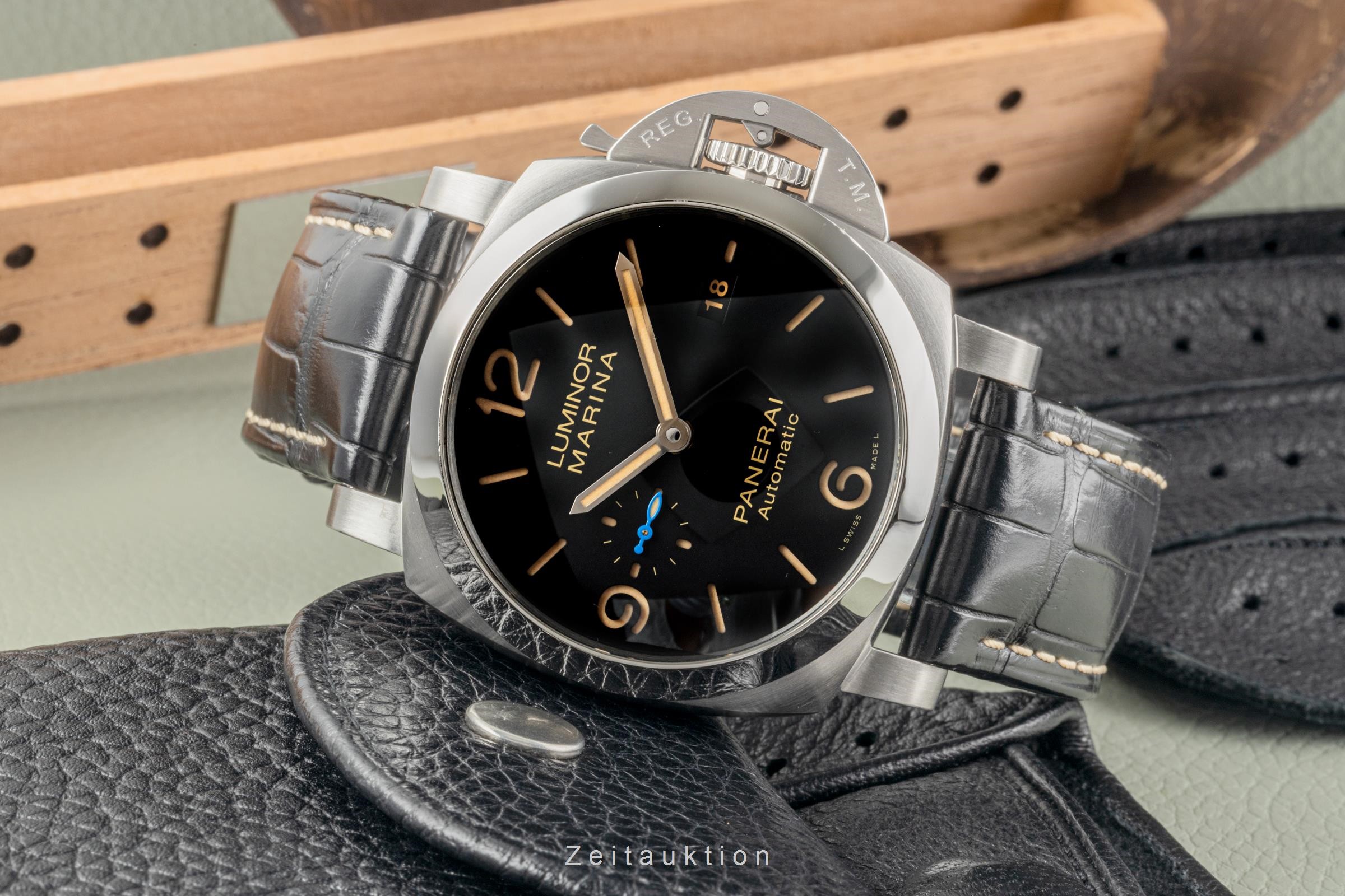 Panerai Luminor Marina steel automatic Kal. P.9010 Ref. PAM01312  | Zeitauktion