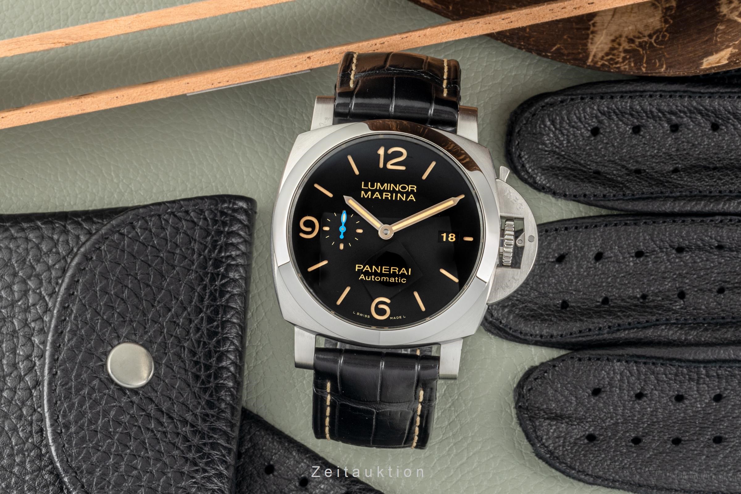 Panerai Luminor Marina steel automatic Kal. P.9010 Ref. PAM01312  | Zeitauktion