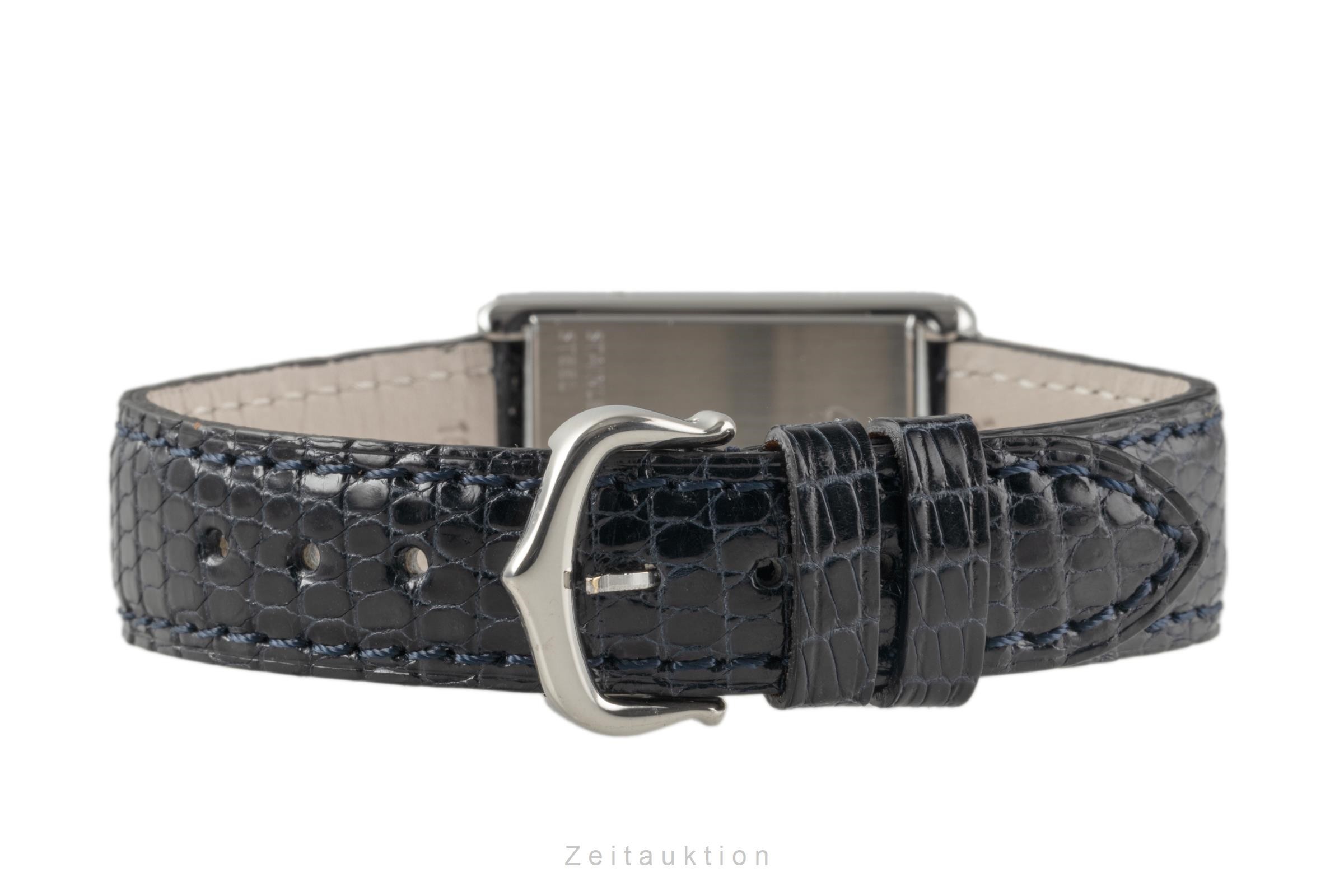 Cartier Tank steel quartz Kal. 059 Ref. W1011158  | Zeitauktion