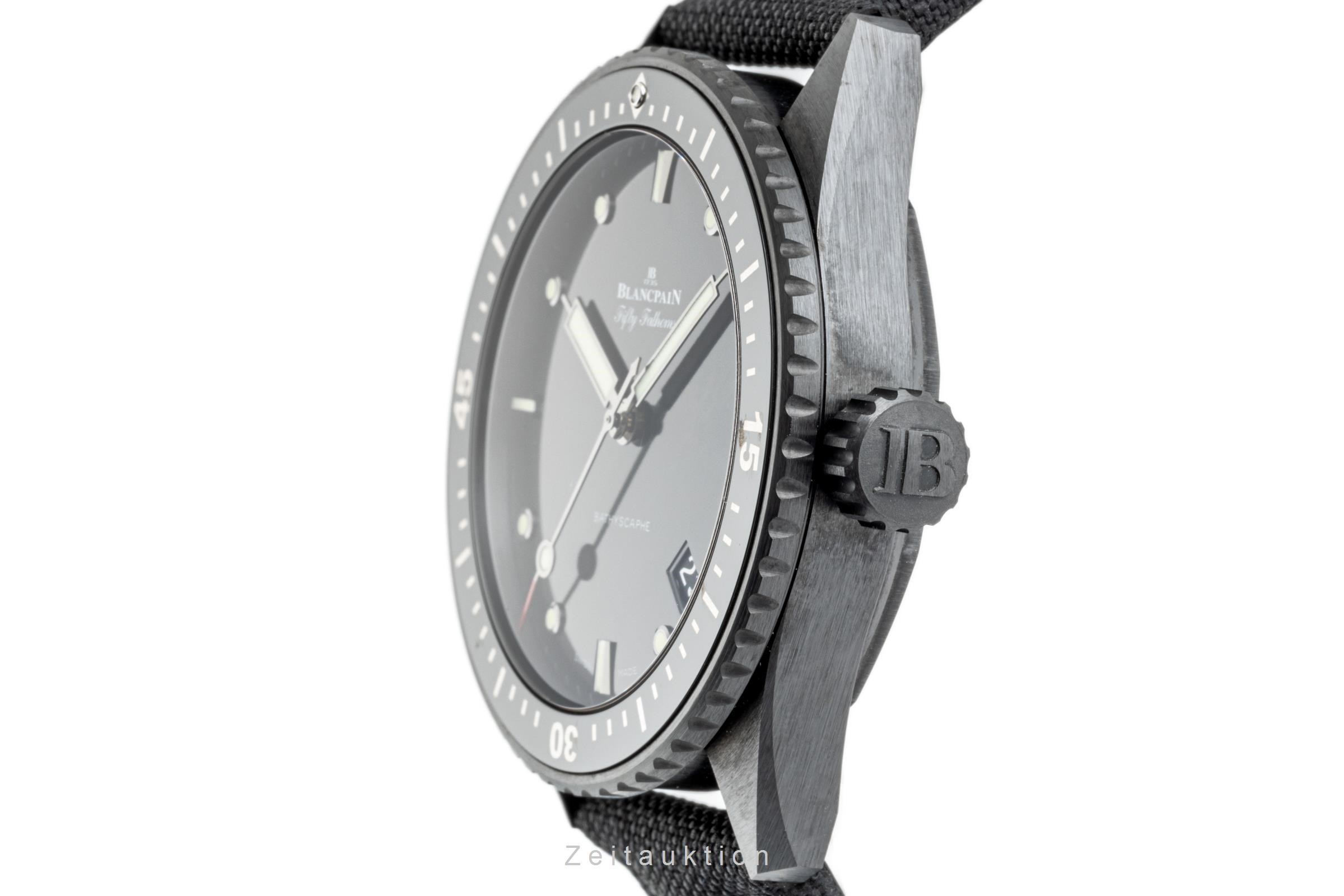 Blancpain Fifty Fathoms ceramic automatic Kal. 1315 Ref. 5000-0130-B52A  | Zeitauktion
