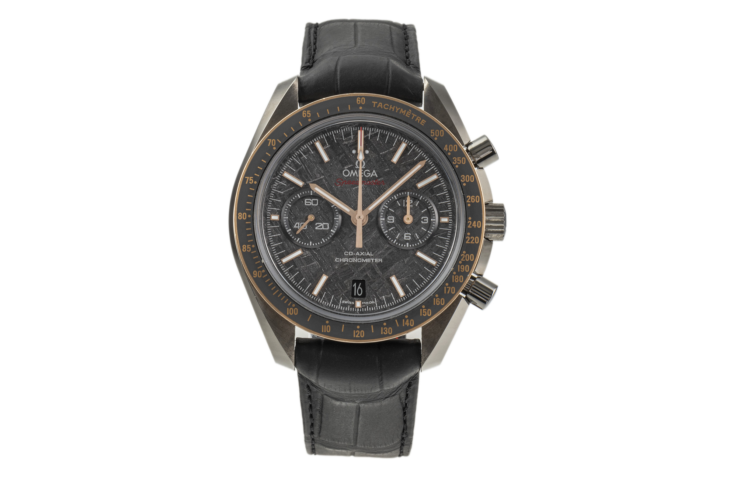 Omega Speedmaster chronograph ceramic / gold automatic Kal. 9300 Ref. 311.63.44.51.99.001  | Zeitauktion