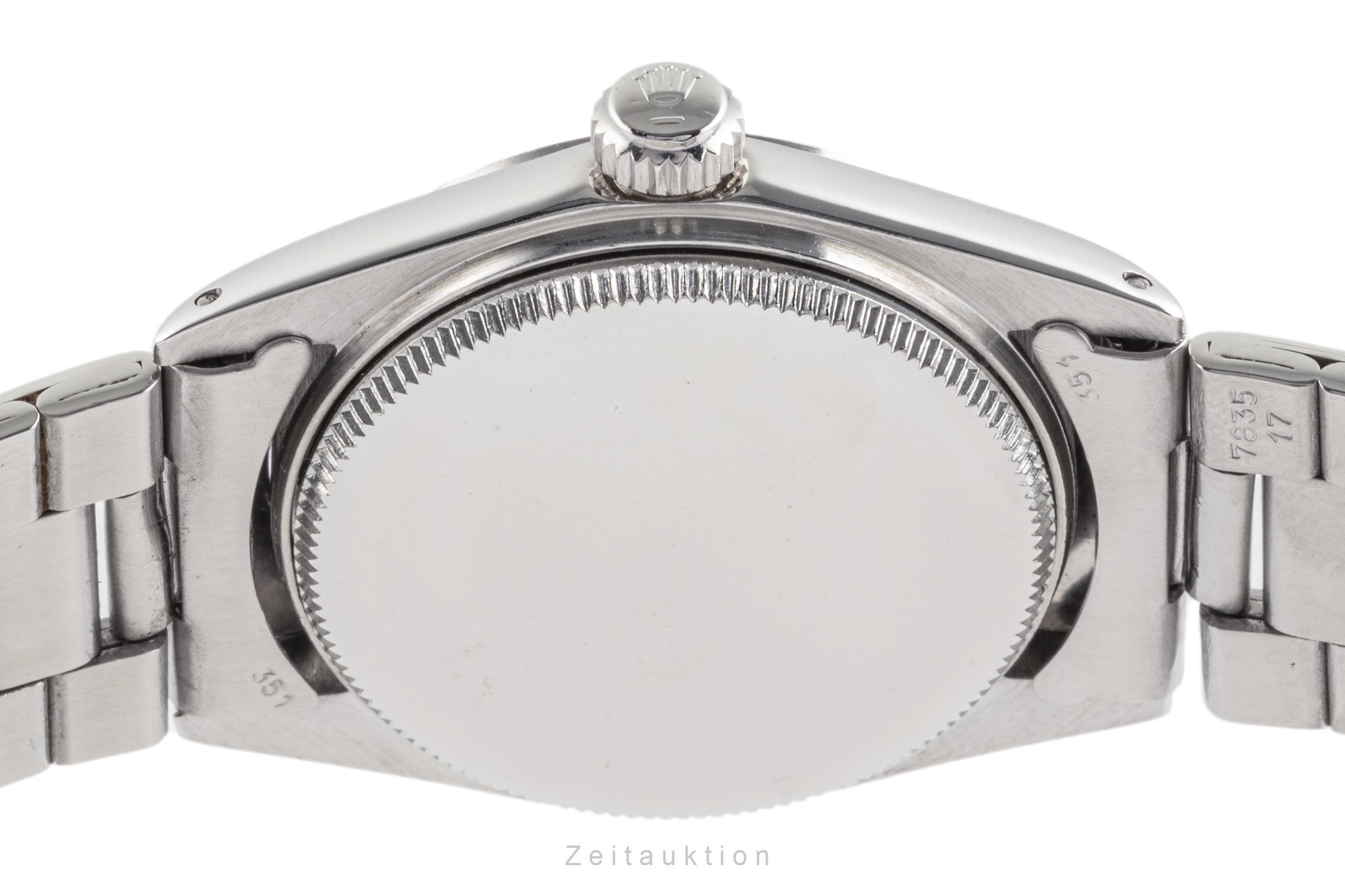 Rolex Oyster Perpetual Stahl Automatik Kal. 2030 Ref. 6748 VINTAGE  | Zeitauktion