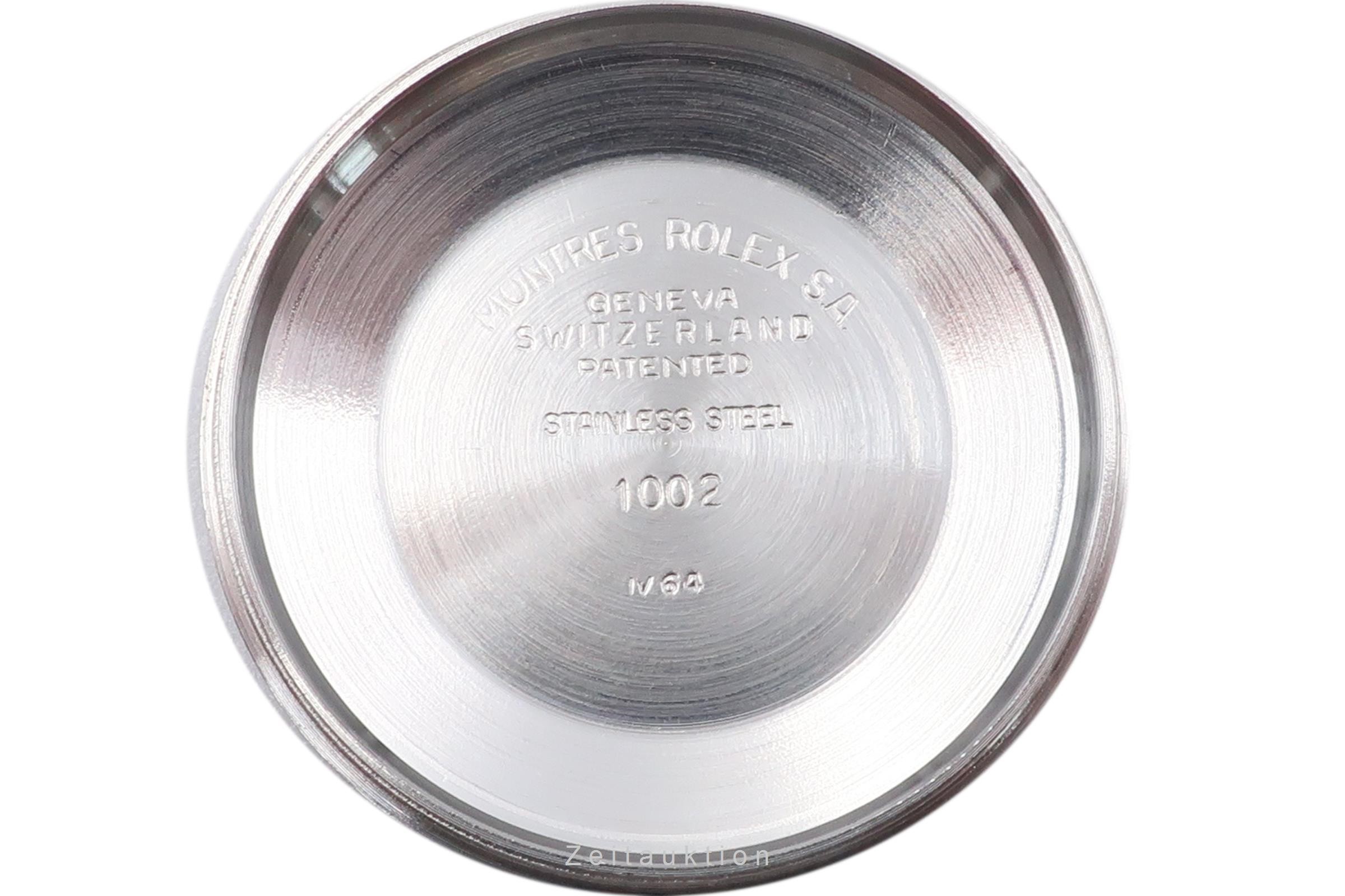 Rolex Oyster Perpetual acciaio automatismo Kal. 1560 Ref. 1002  | Zeitauktion