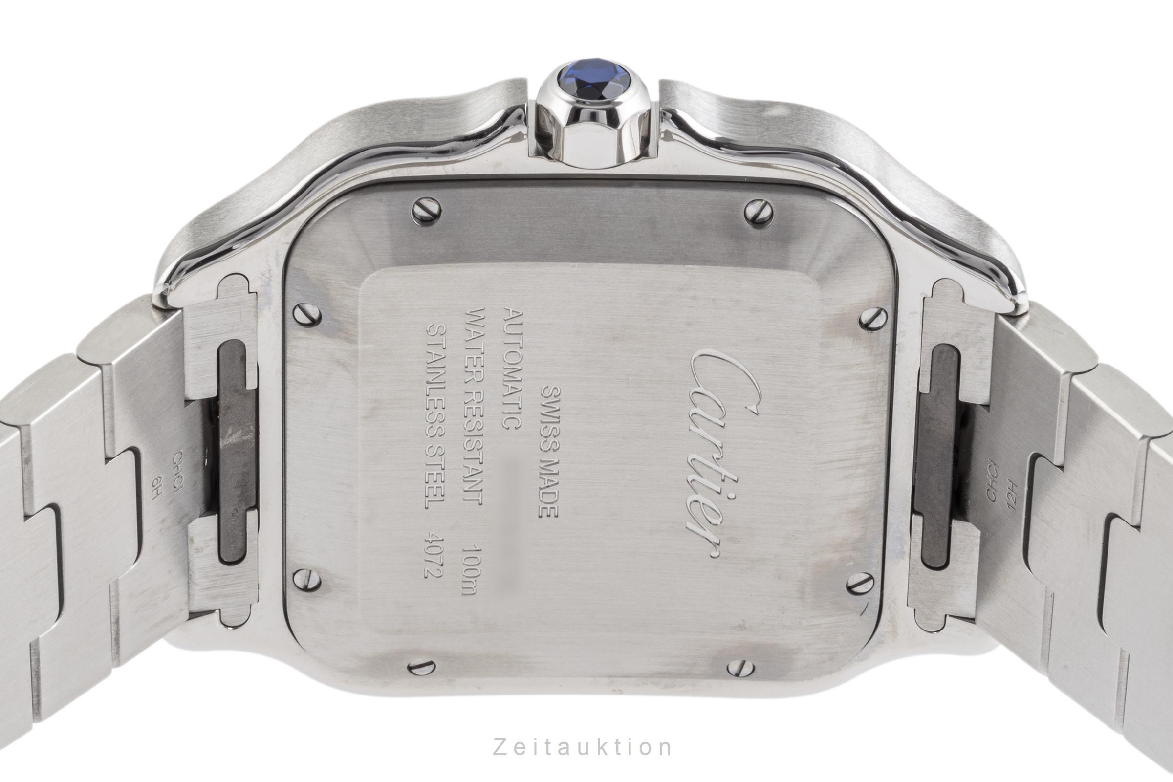 Cartier Santos acero / oro automático Kal. 1847MC Ref. W2SA0009  | Zeitauktion