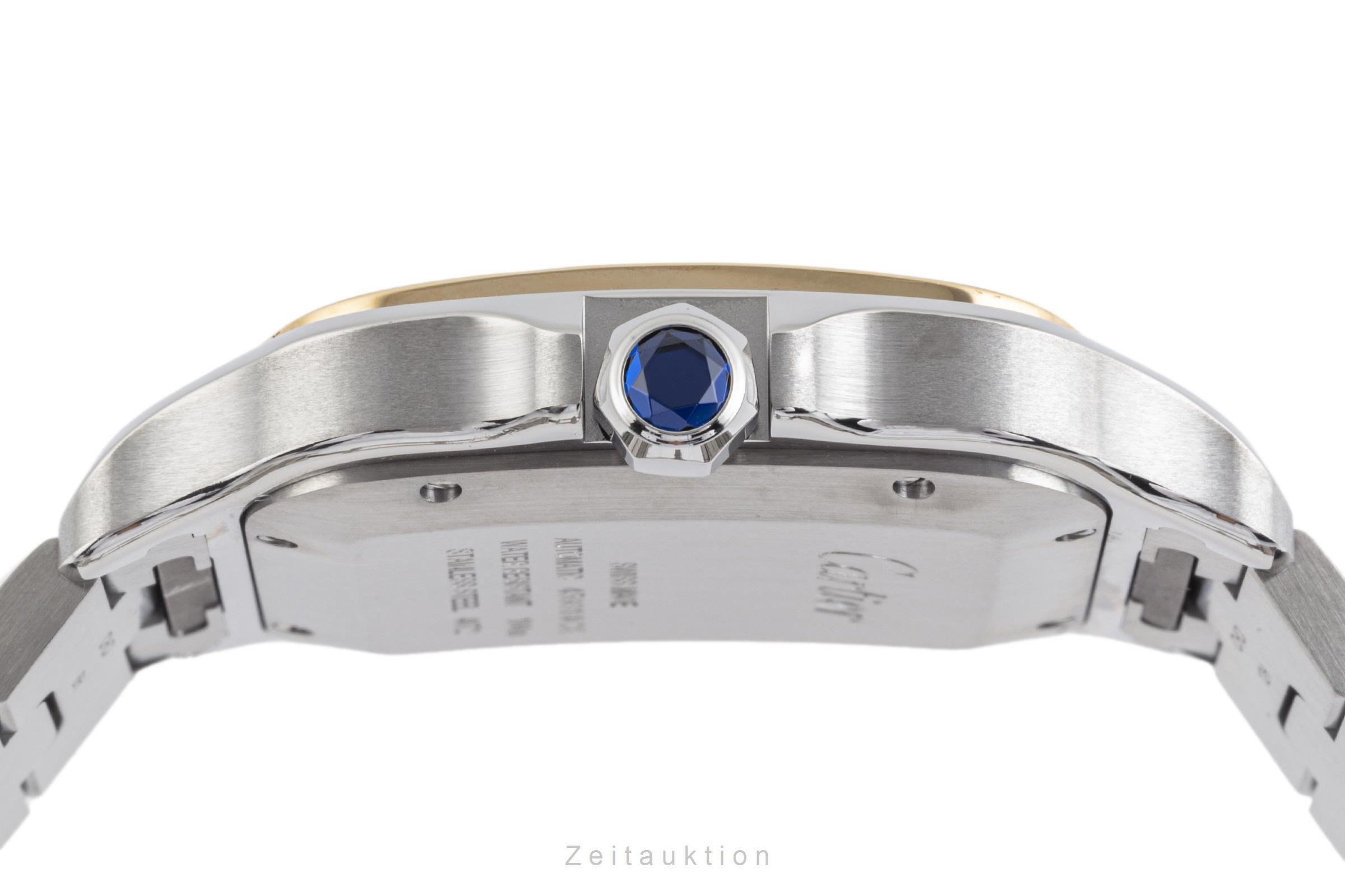 Cartier Santos acero / oro automático Kal. 1847MC Ref. W2SA0009  | Zeitauktion