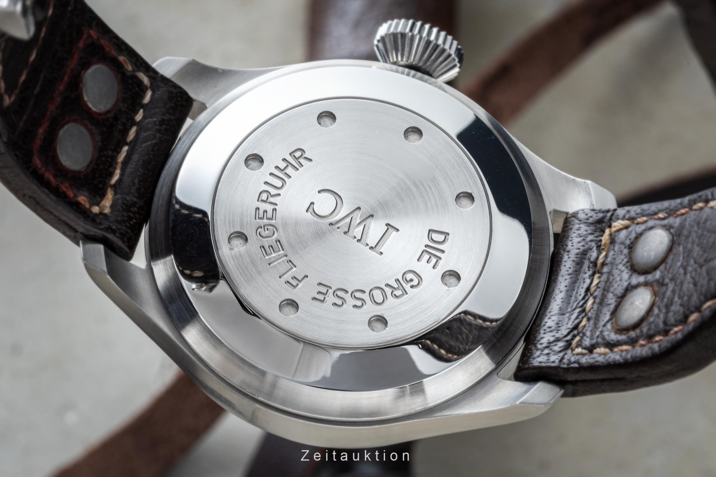 IWC Fliegeruhr steel automatic Kal. C.5011 Ref. IW500201  | Zeitauktion