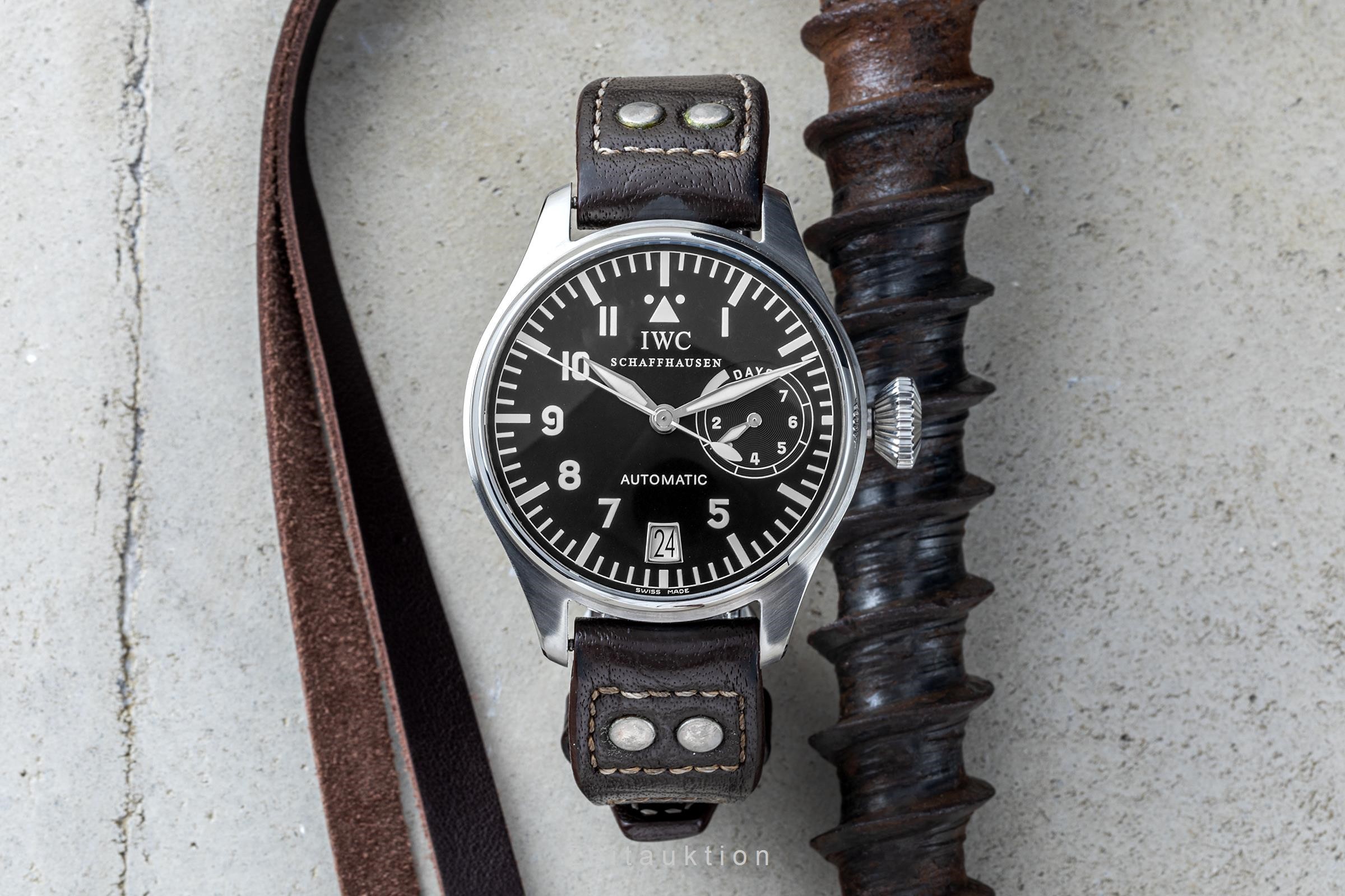 IWC Fliegeruhr steel automatic Kal. C.5011 Ref. IW500201  | Zeitauktion