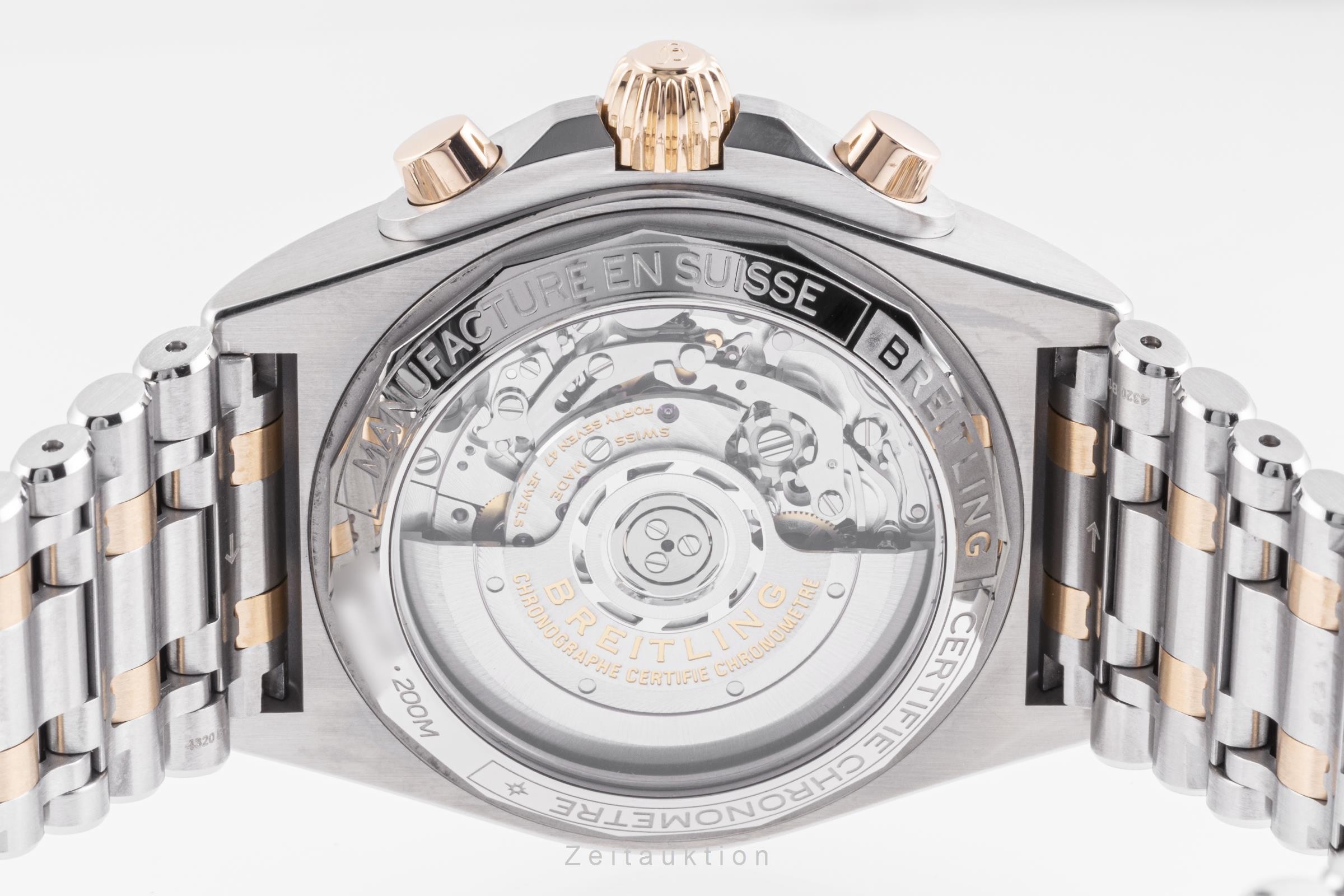 Breitling Chronomat chronograph steel / gold automatic Kal. B01 Ref. UB0134101B1U1  | Zeitauktion