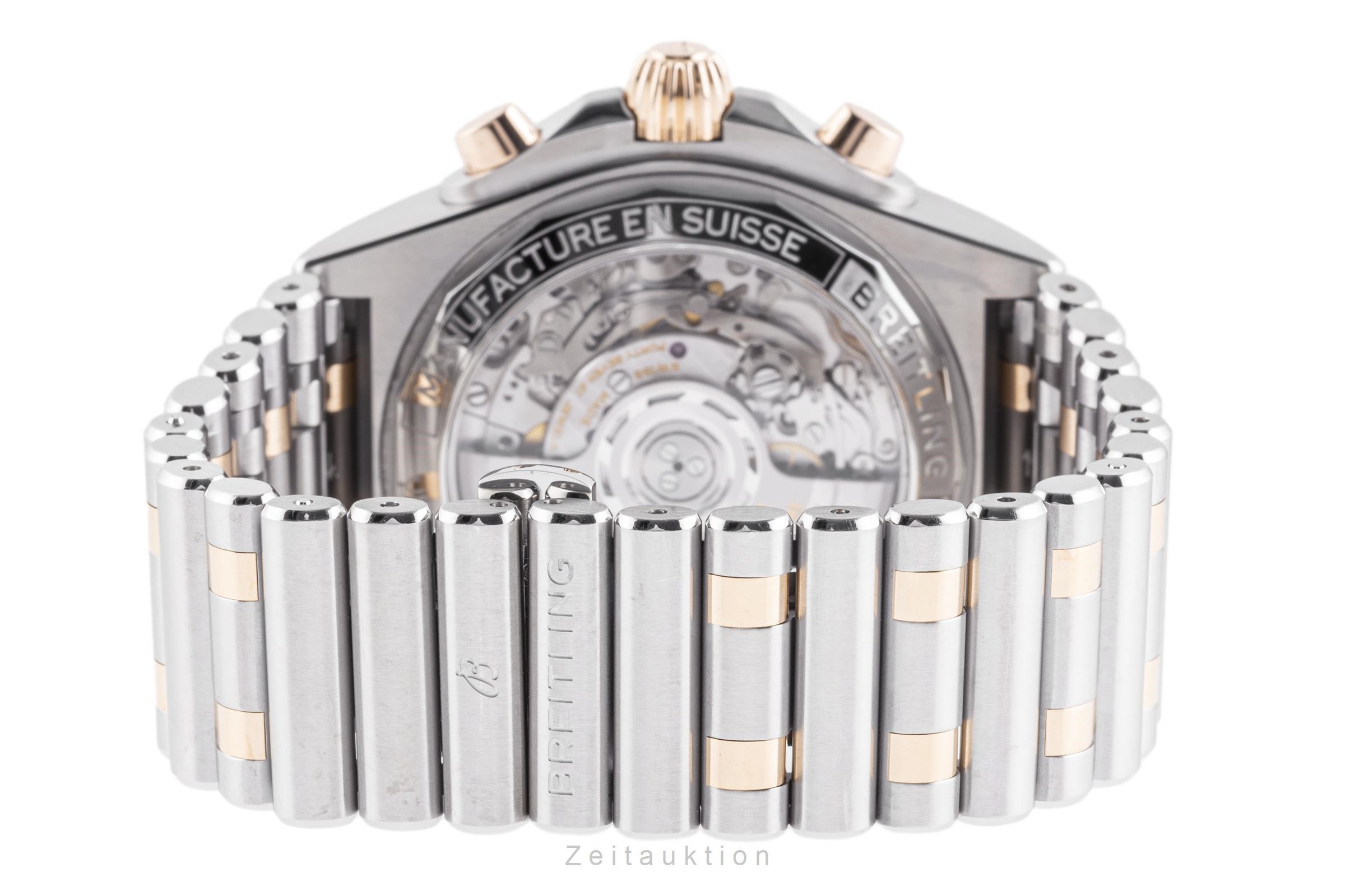 Breitling Chronomat chronograph steel / gold automatic Kal. B01 Ref. UB0134101B1U1  | Zeitauktion