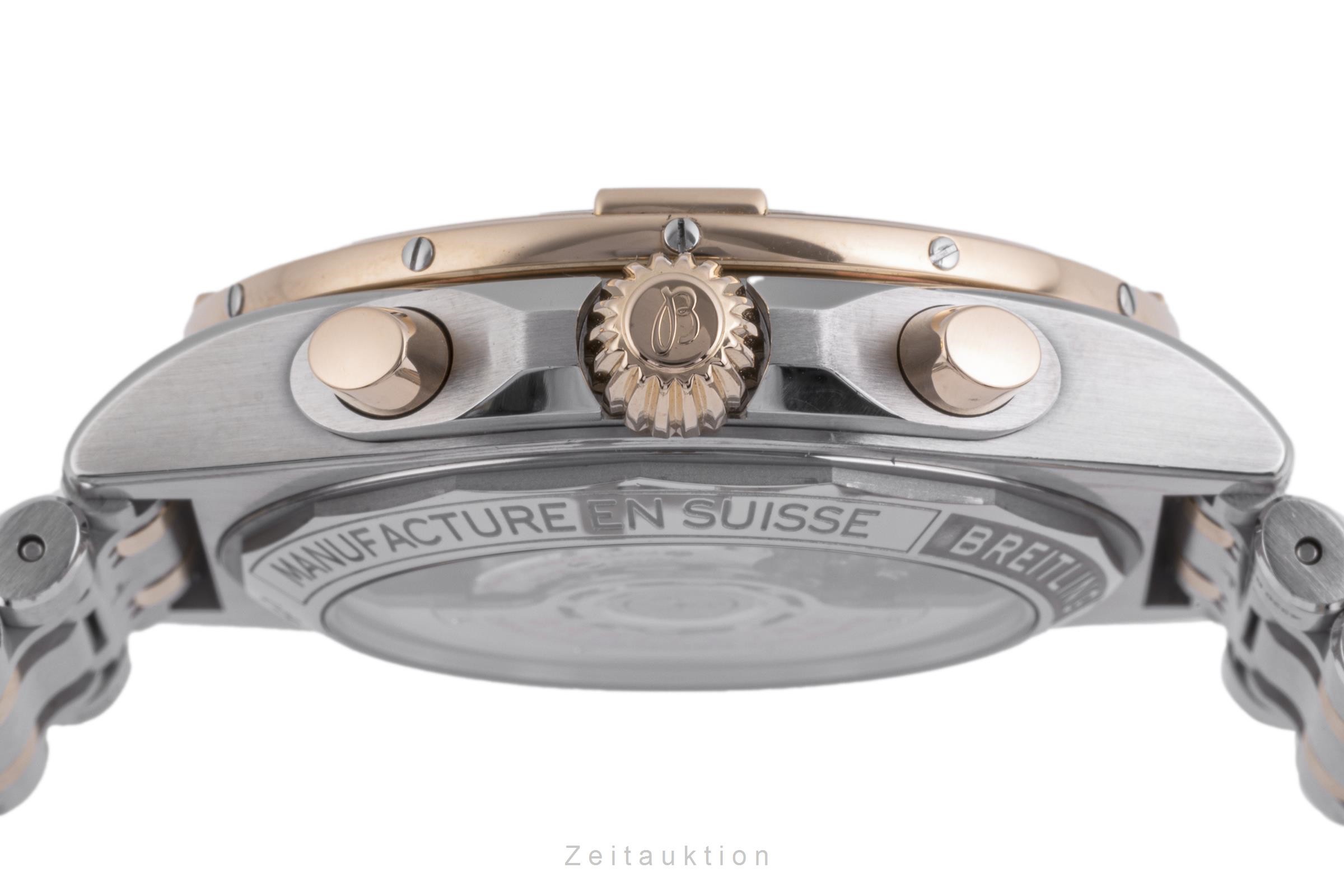 Breitling Chronomat chronograph steel / gold automatic Kal. B01 Ref. UB0134101B1U1  | Zeitauktion
